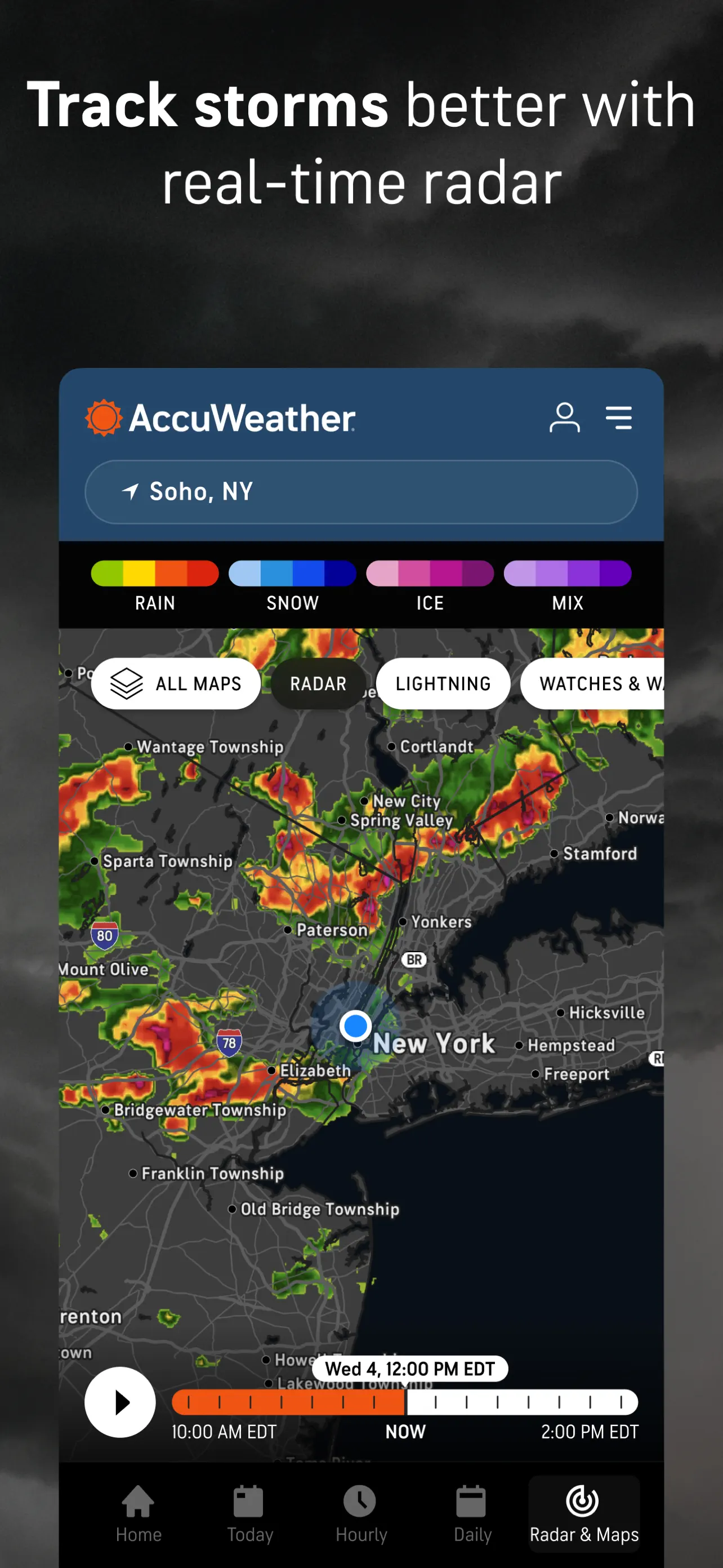 AccuWeather: Weather Forecast screenshot 5