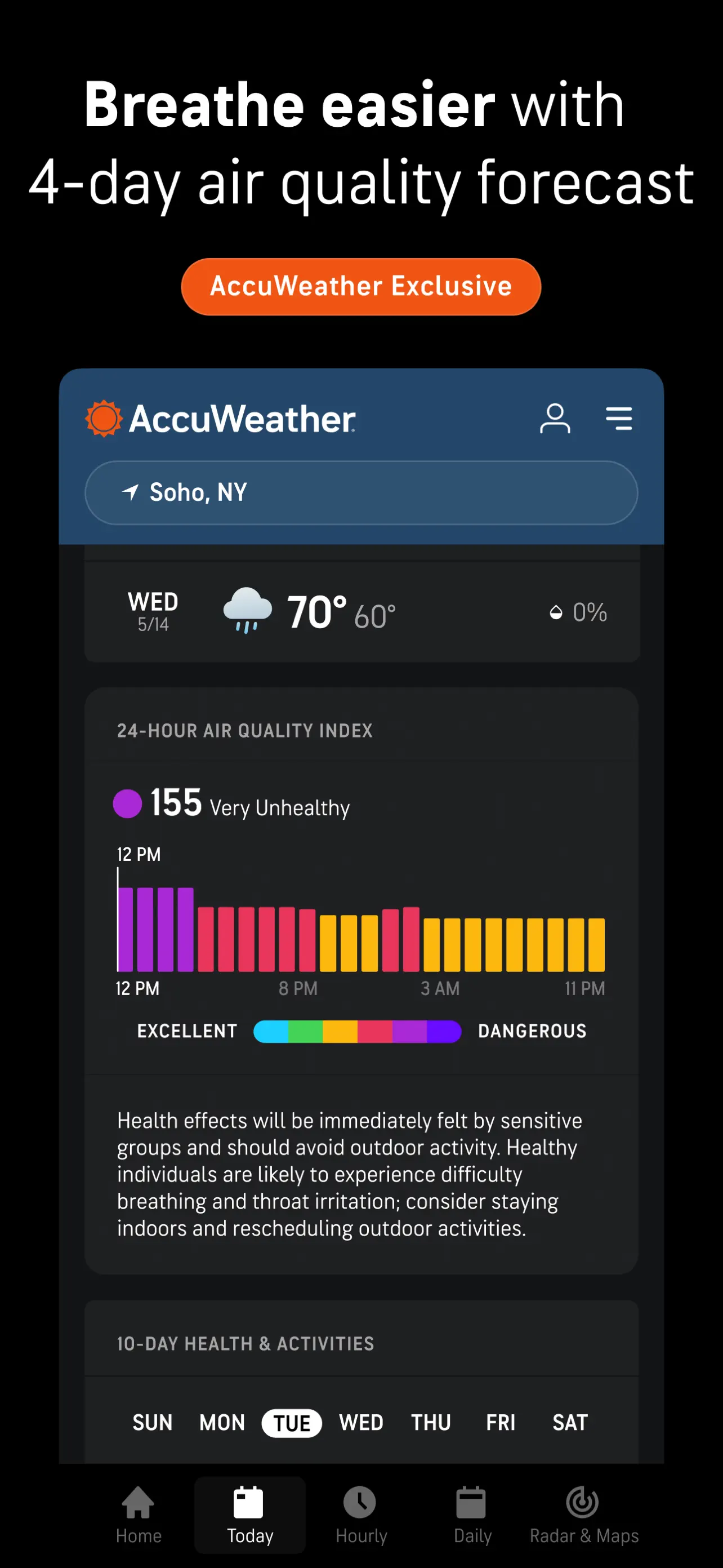 AccuWeather: Weather Forecast screenshot 7