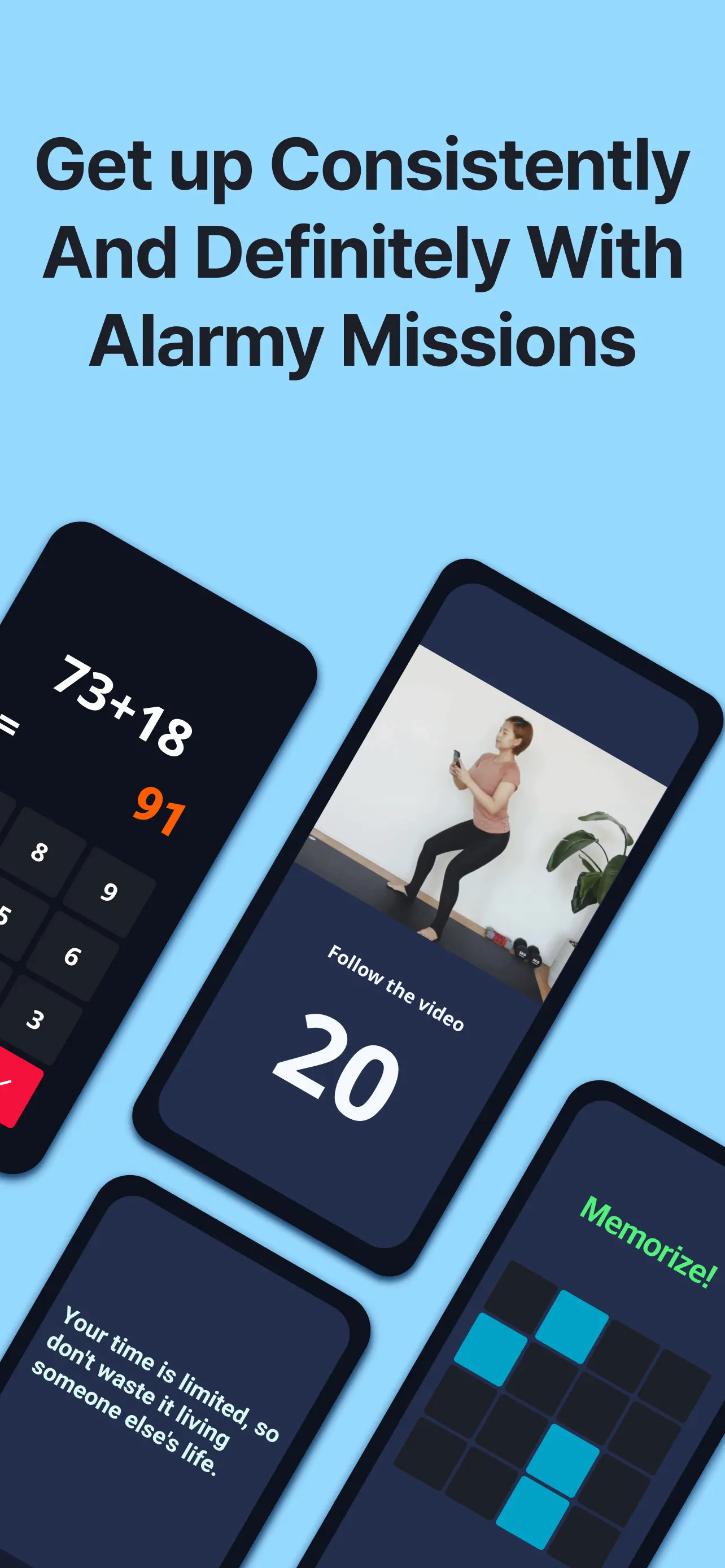 Alarmy - Loud alarm clock screenshot 4