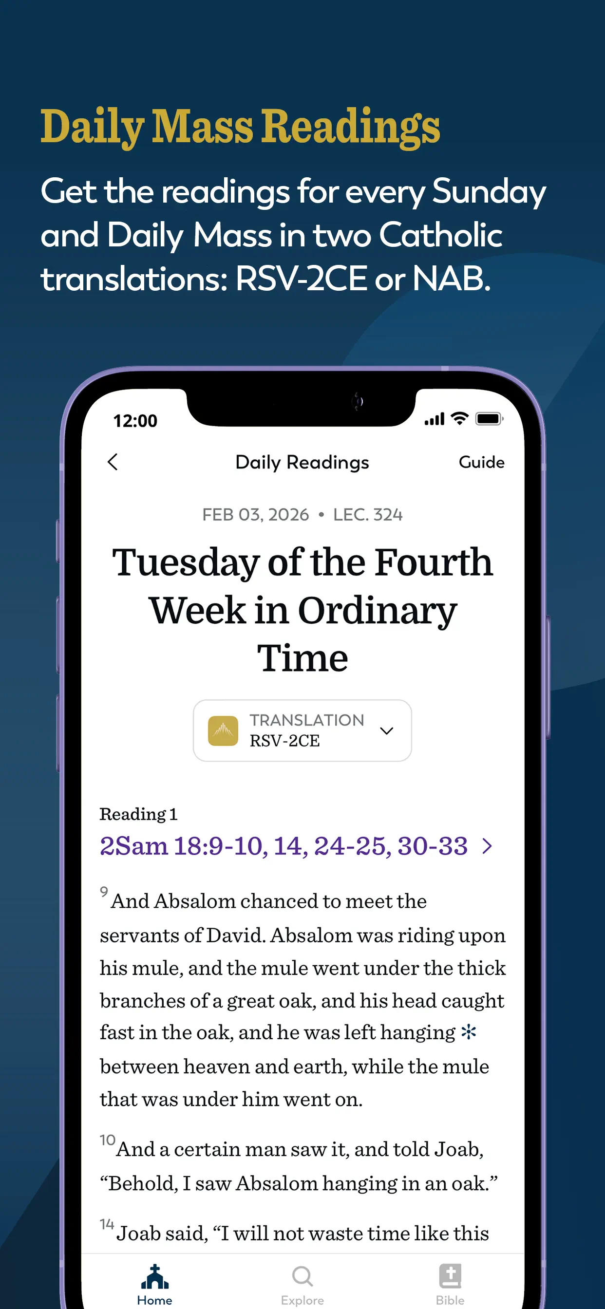 Ascension: Catholic Bible screenshot 5