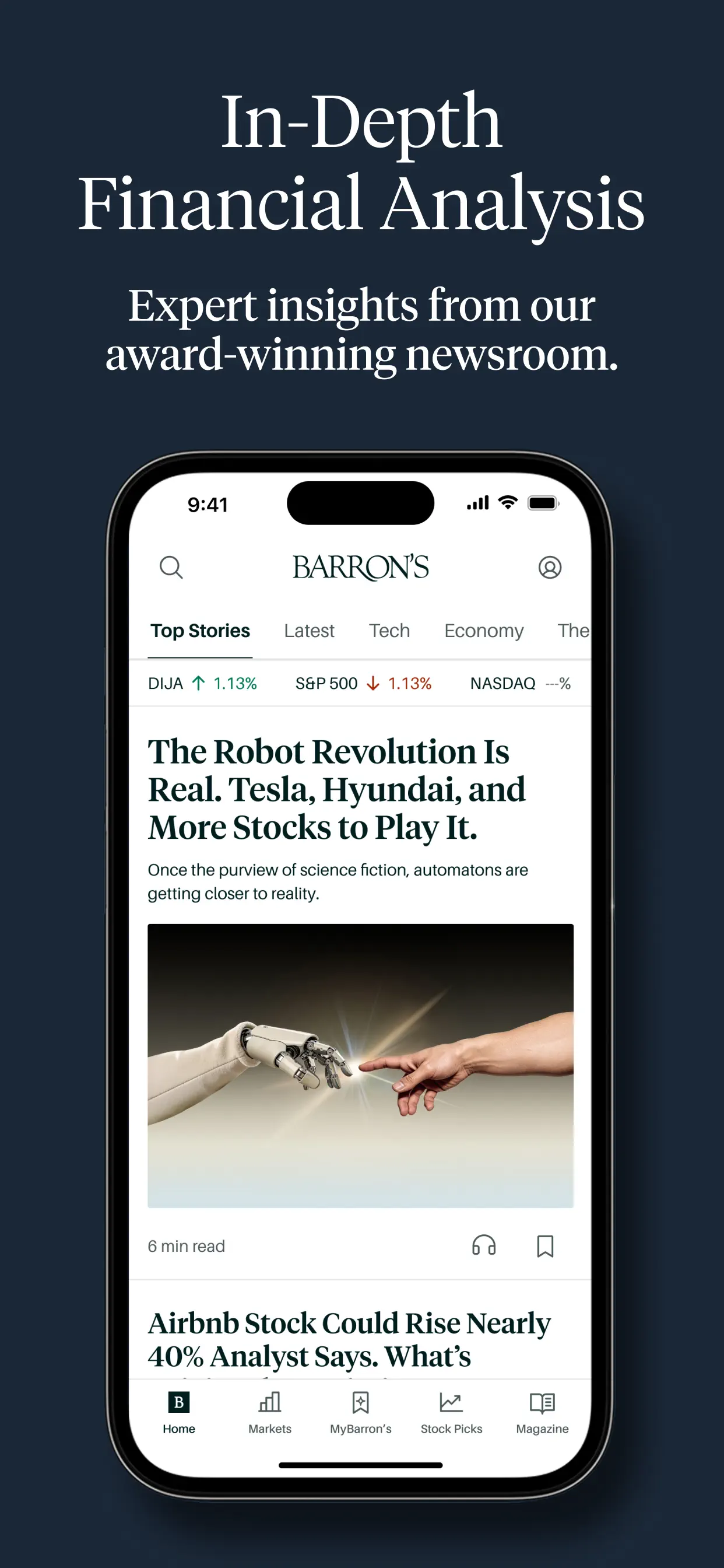 Barron’s - Investing Insights screenshot