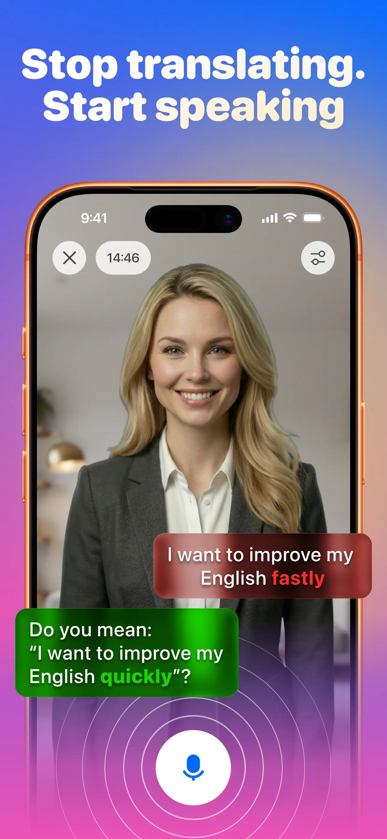 BetterSpeak: AI Language Tutor screenshot 2