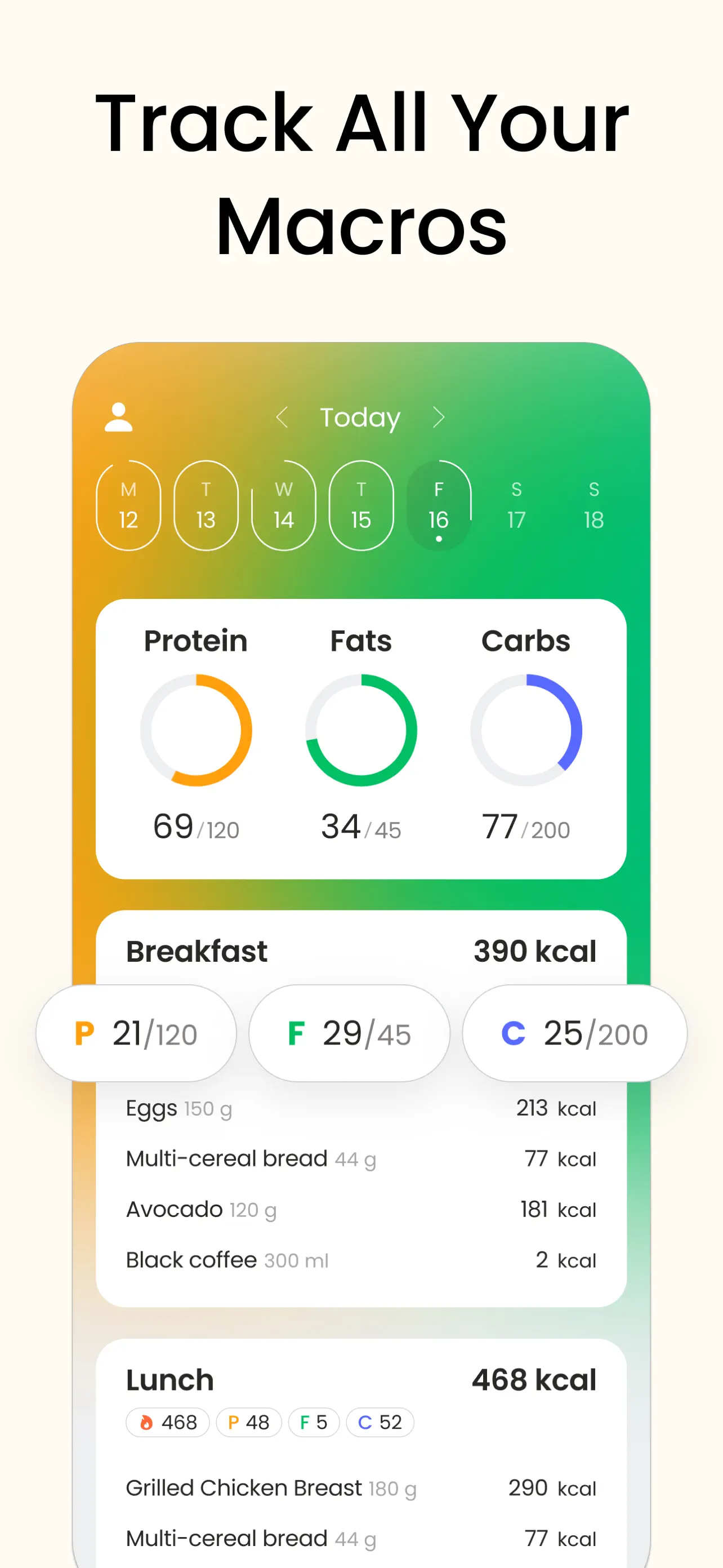 Calorie Counter & Food Tracker screenshot 7