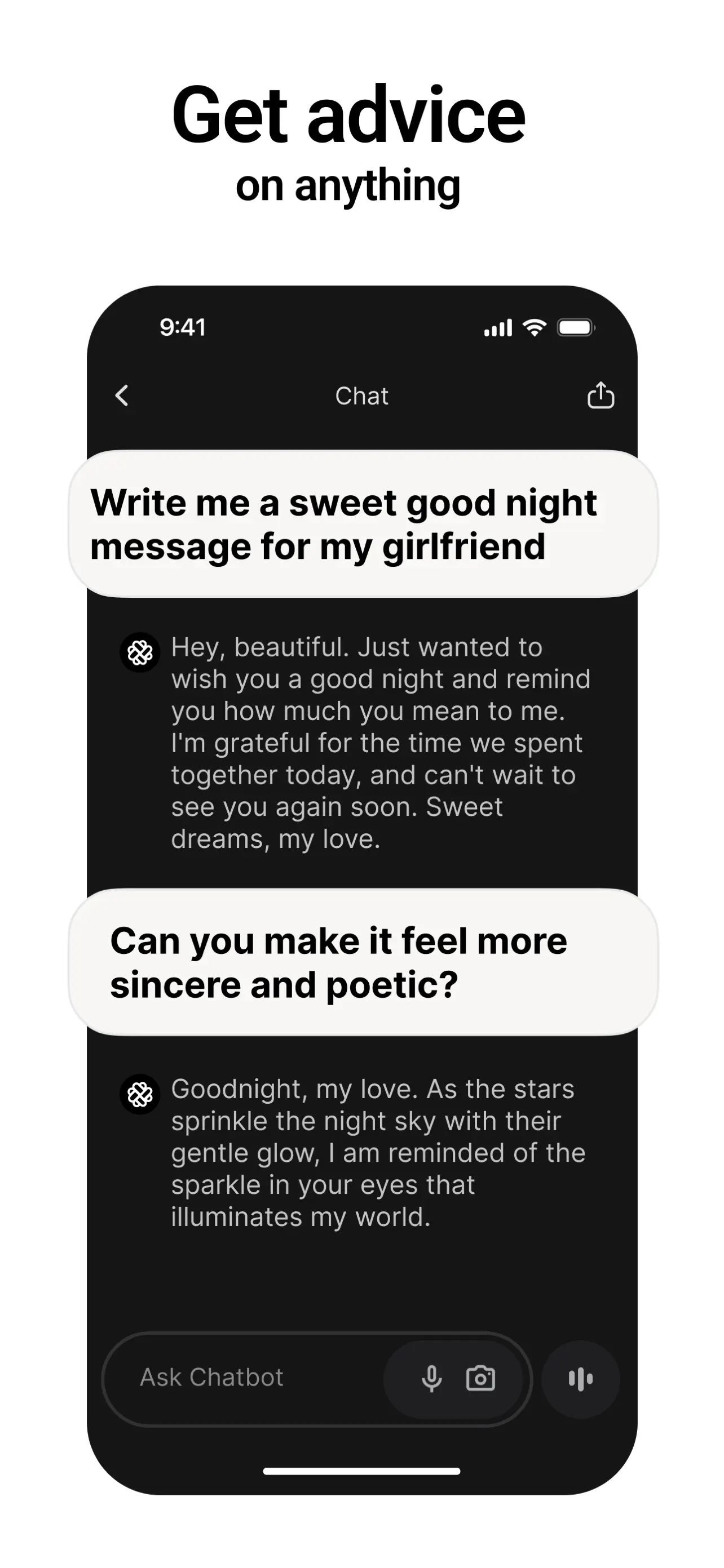 Chatbot App: AI Assistant screenshot 8