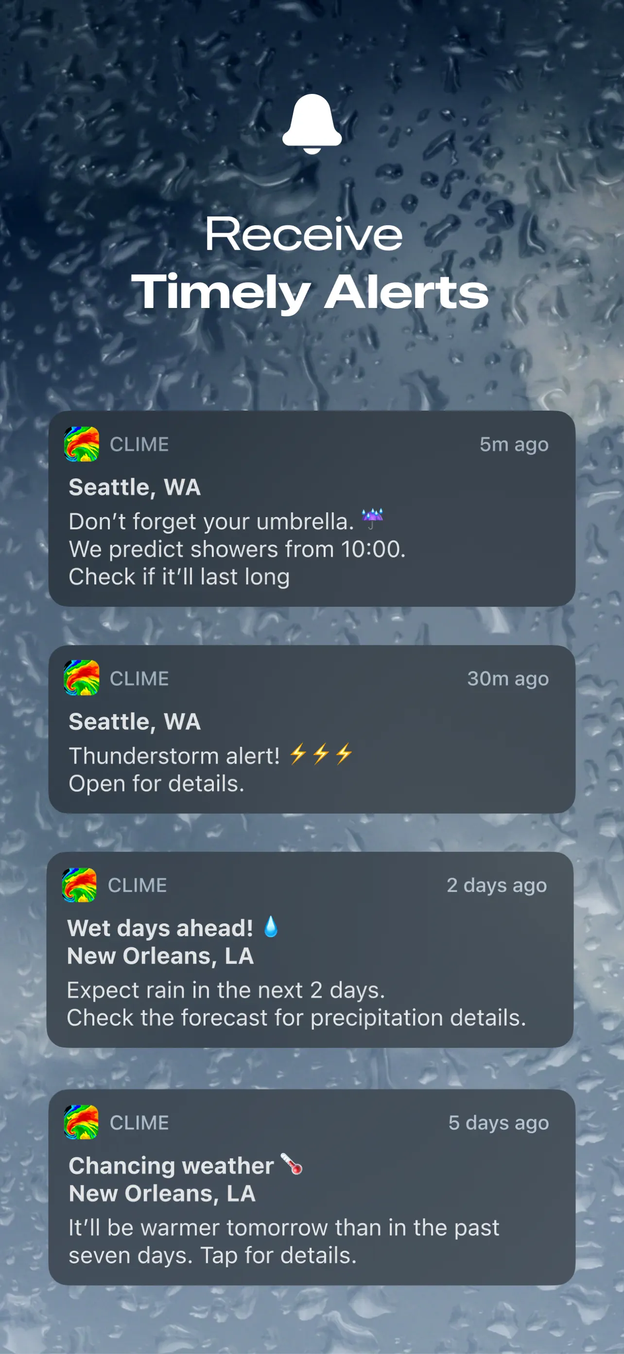Clime: NOAA Weather Radar Live screenshot 6