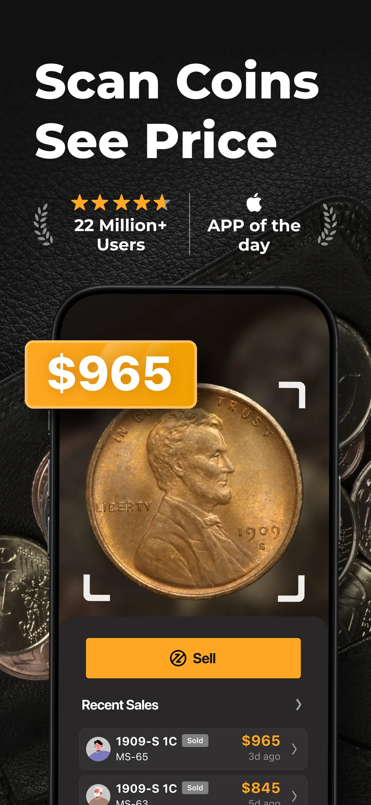 CoinSnap: Coin Identifier screenshot