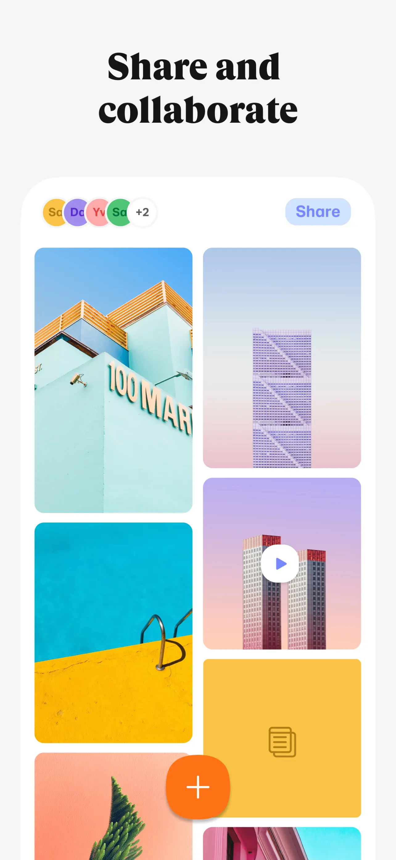 Collect by WeTransfer screenshot