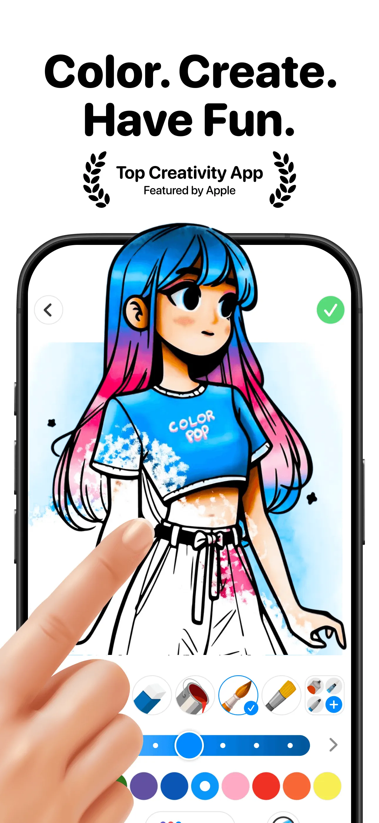 Color Pop AI: Coloring Book screenshot