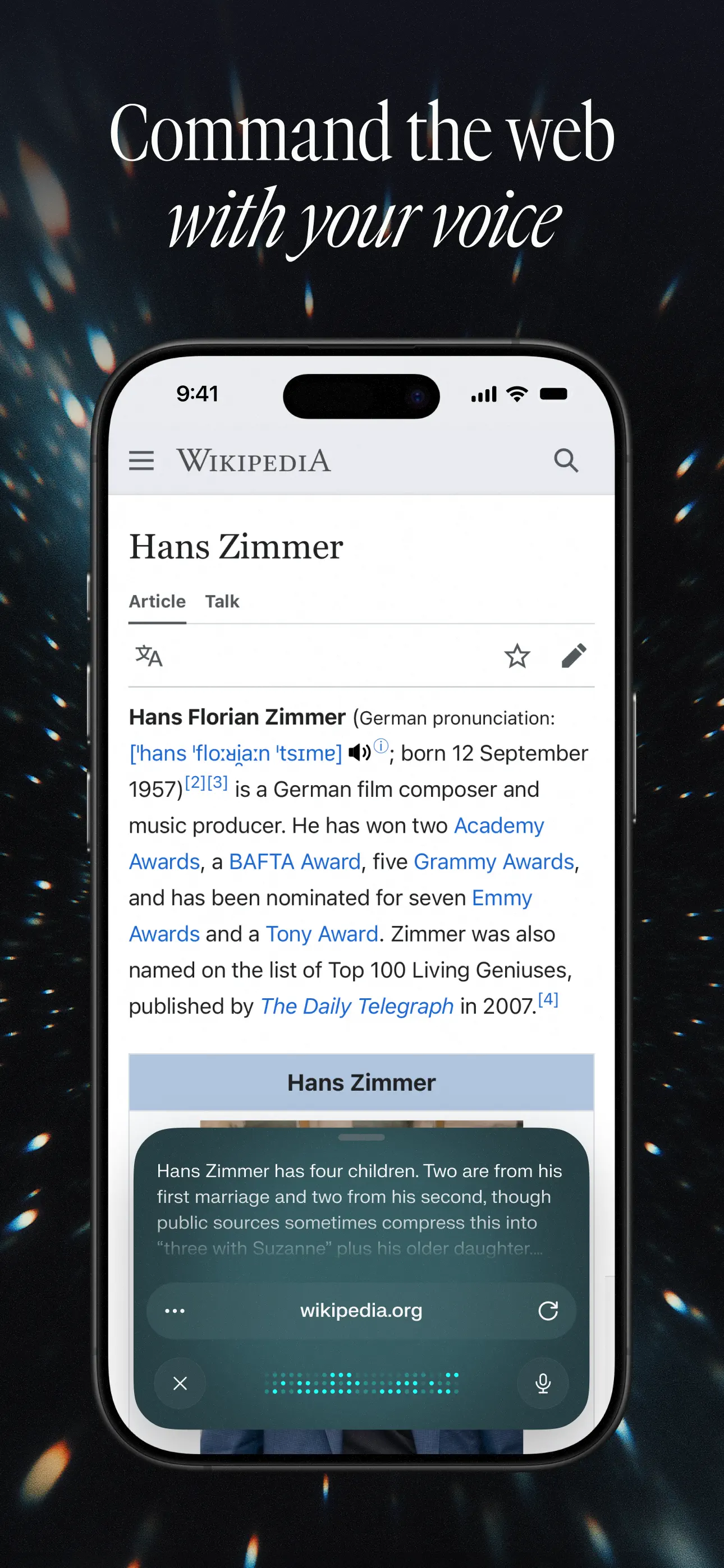 Comet - AI Browser & Assistant screenshot 4