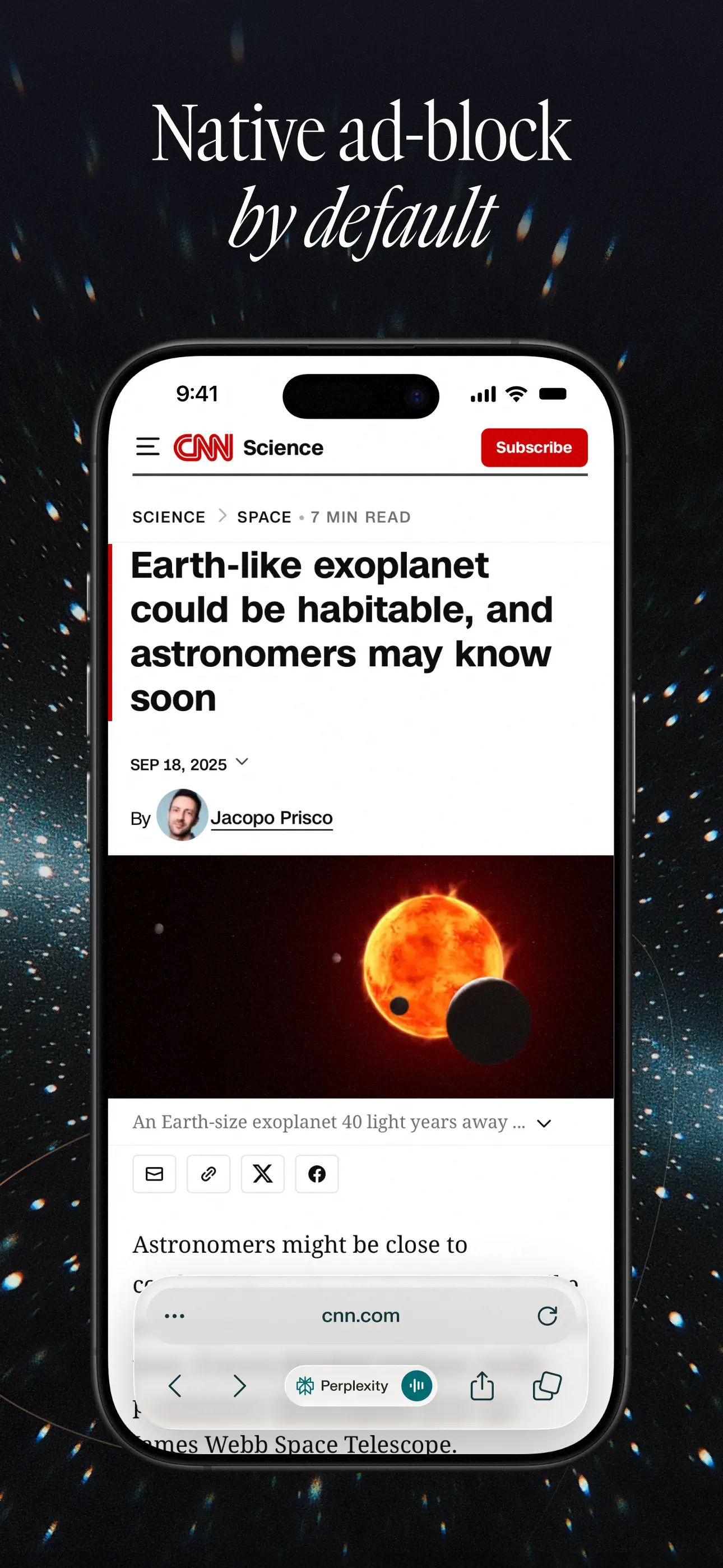 Comet - AI Browser & Assistant screenshot 6