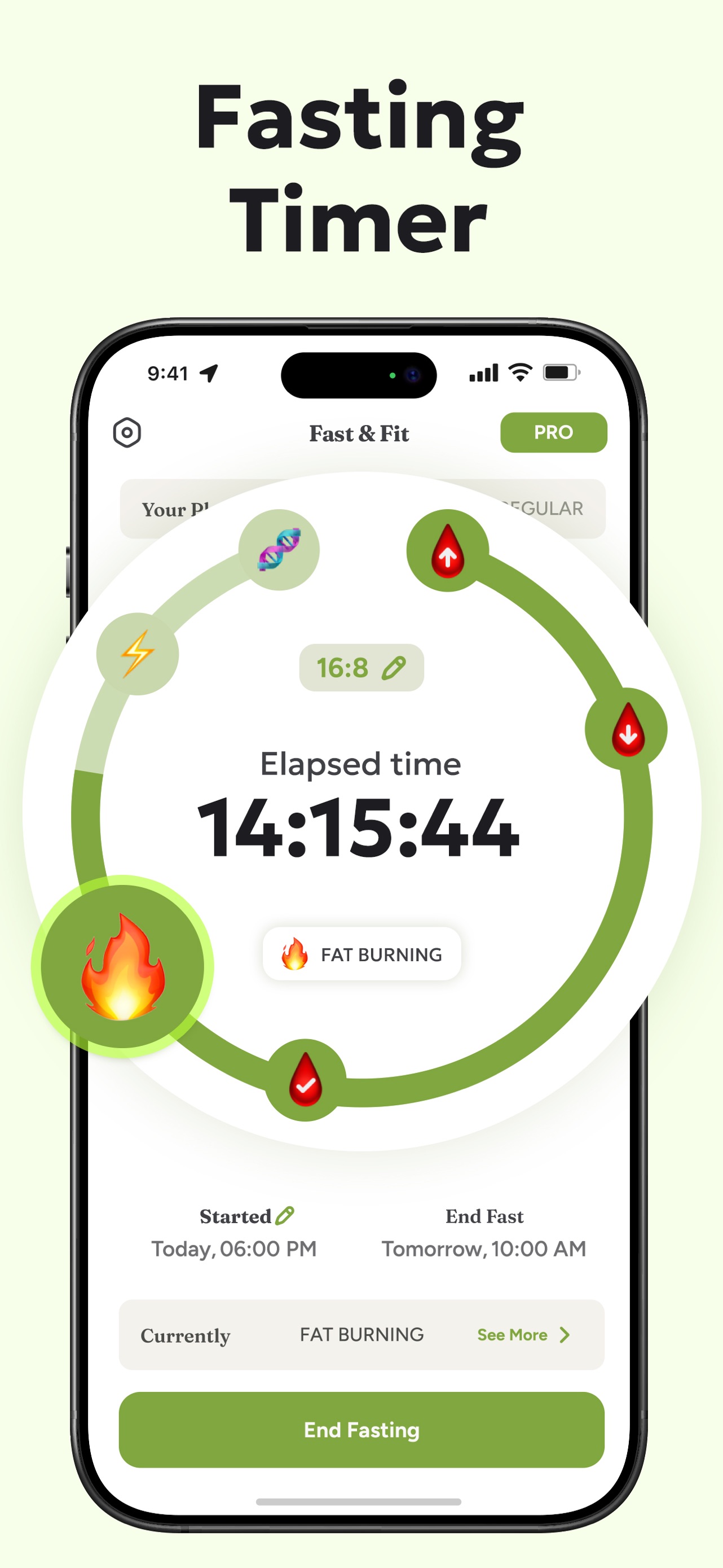 Fast & Fit: IF Fasting Counter screenshot 4