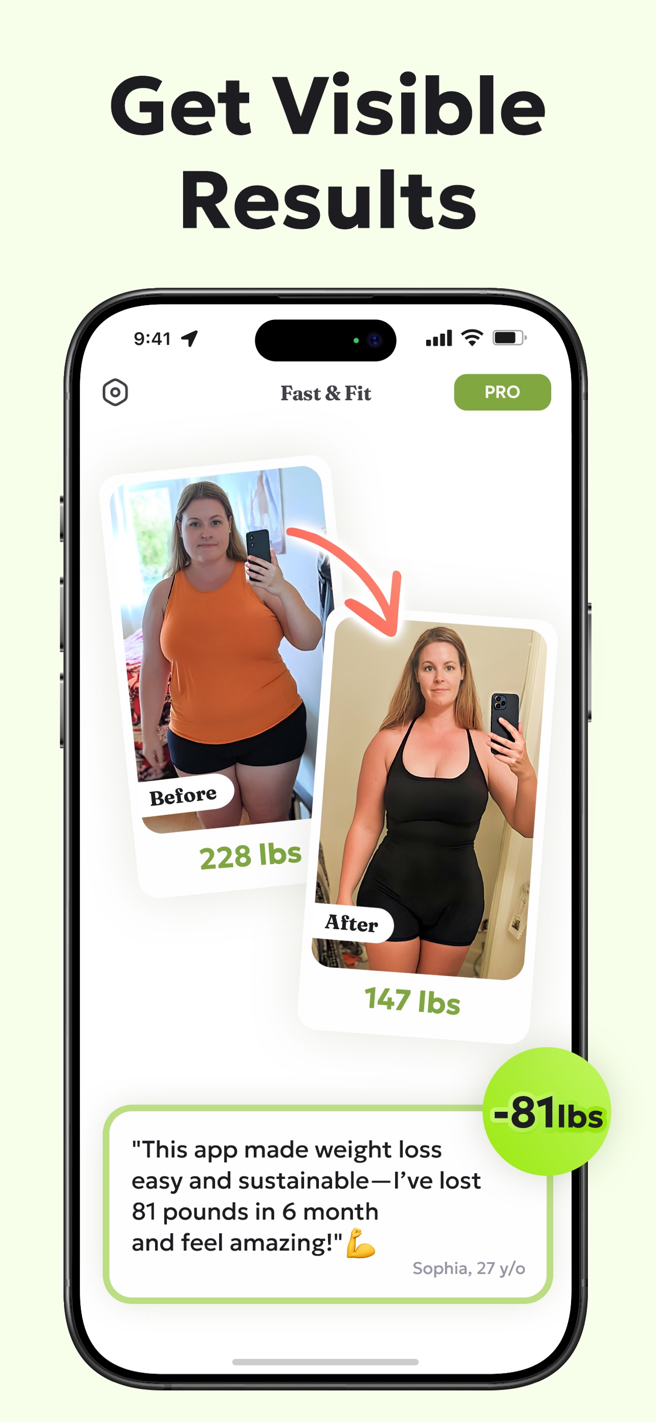 Fast & Fit: IF Fasting Counter screenshot 2