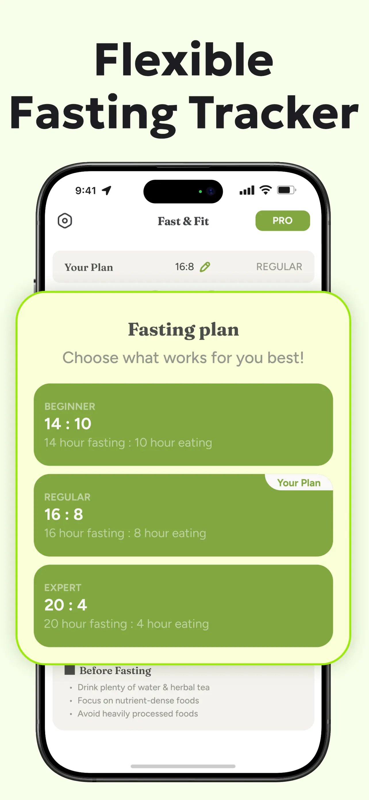 Fast & Fit: IF Fasting Counter screenshot 8