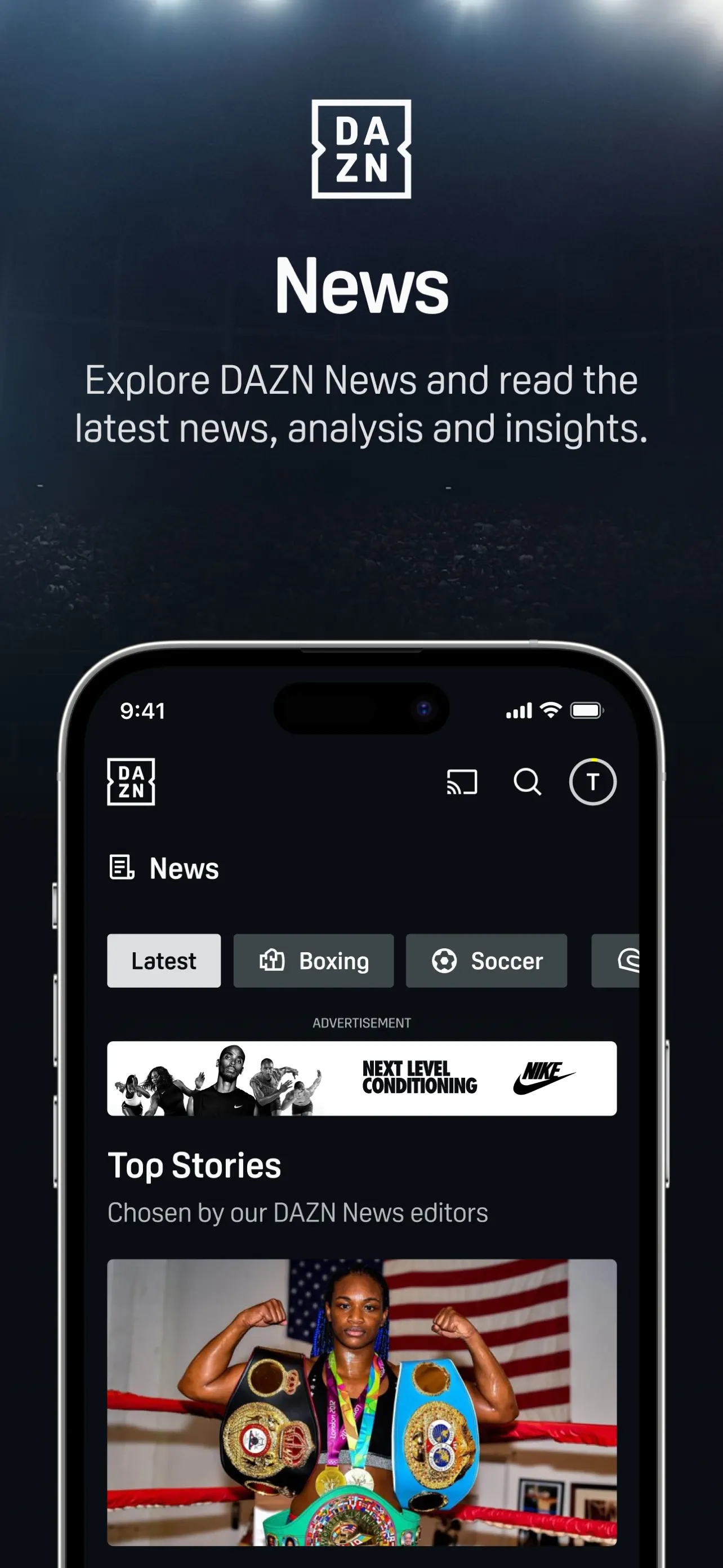 DAZN: Stream Live Sports screenshot 7