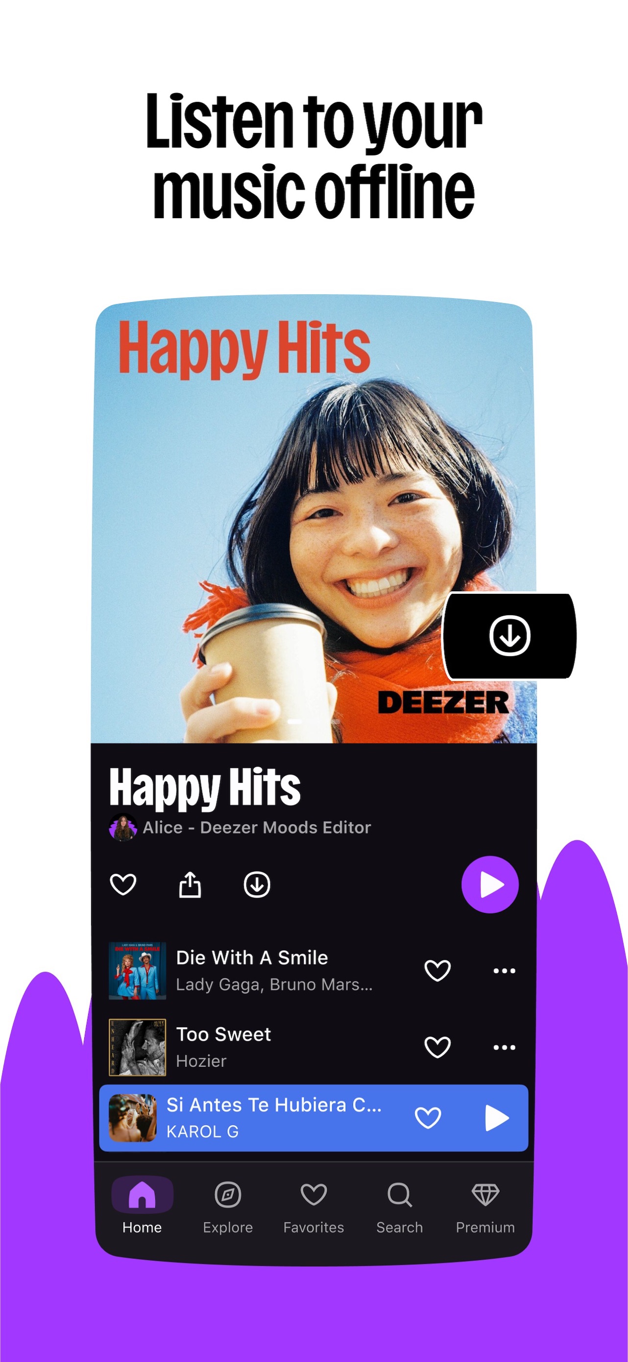 Deezer: Music Player, Podcast screenshot 7