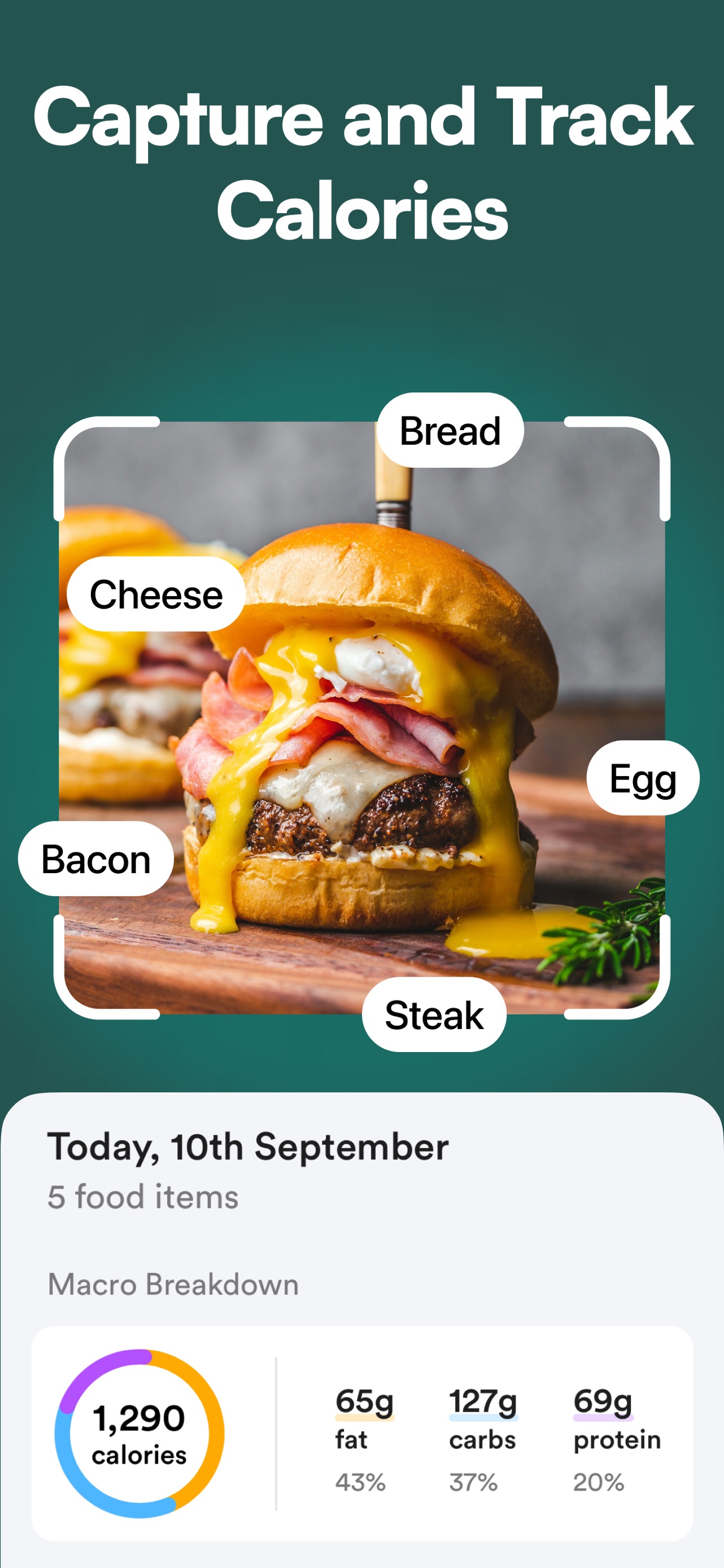 Diet & Food Tracker: EatWell screenshot 2