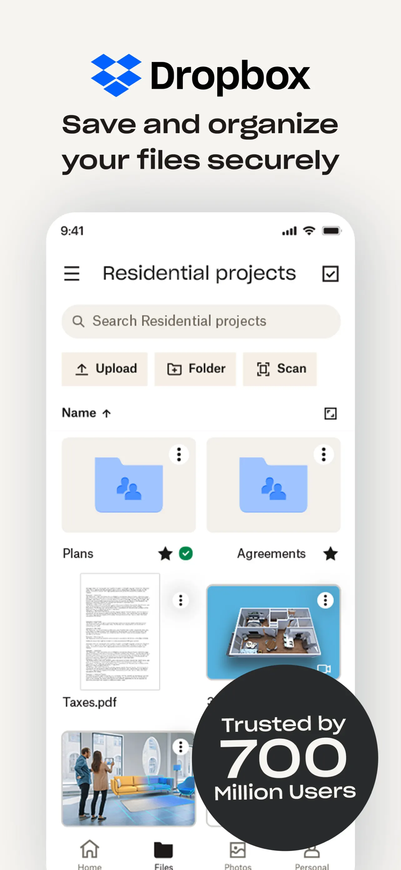 Dropbox: Cloud Storage Backup screenshot