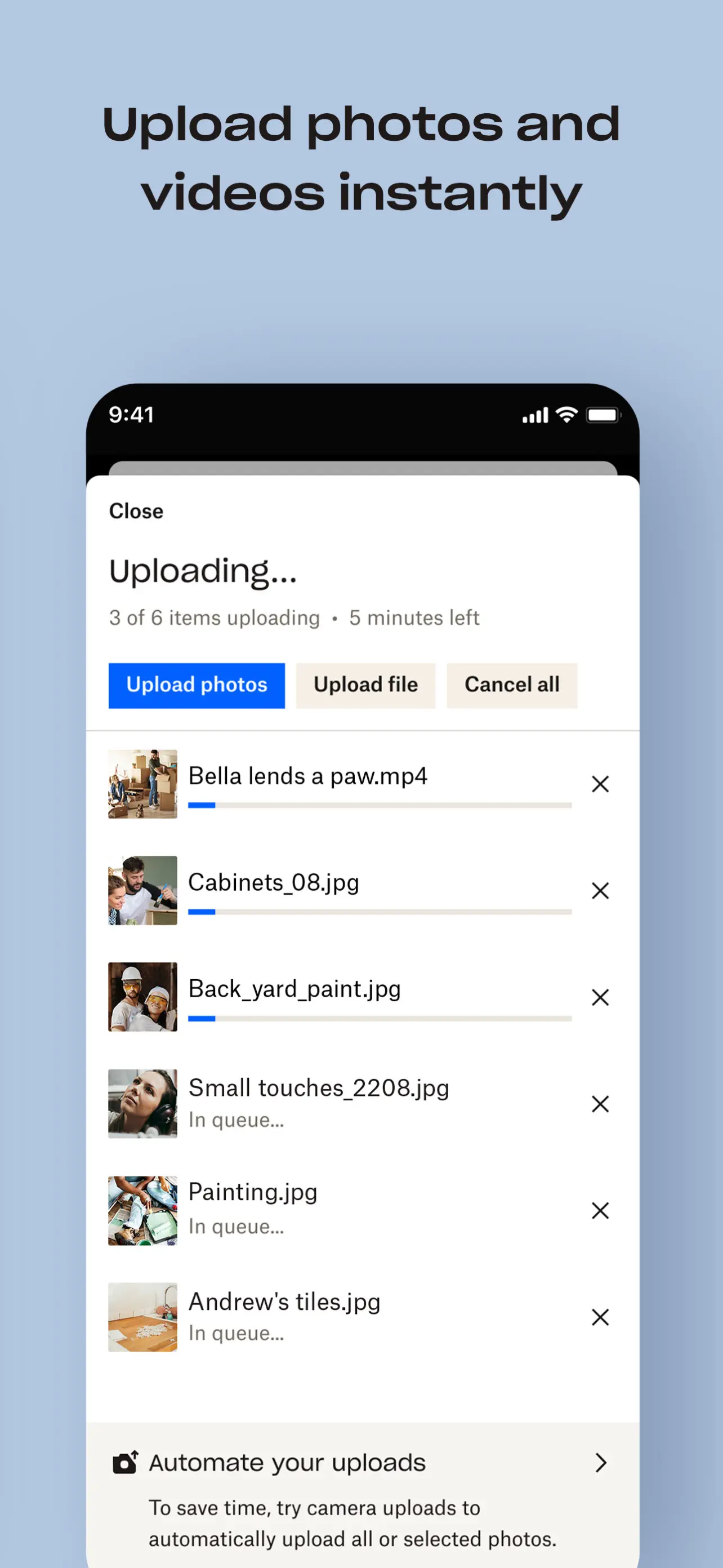 Dropbox: Cloud Storage Backup screenshot 2