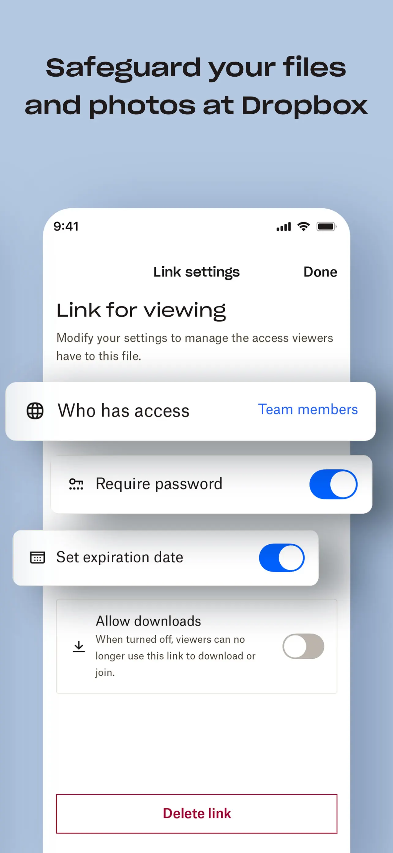 Dropbox: Cloud Storage Backup screenshot 7
