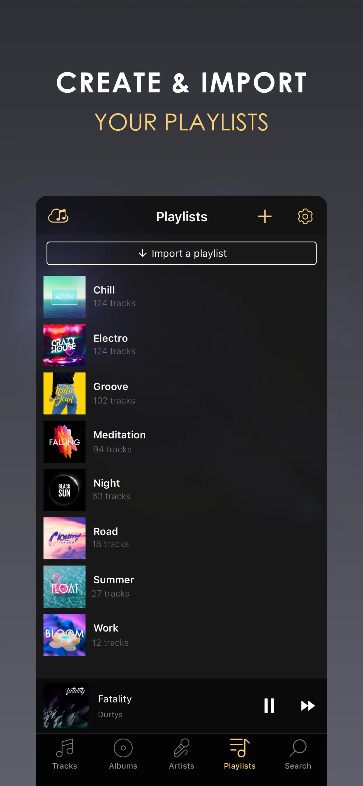 Equalizer+ HD music player screenshot 4