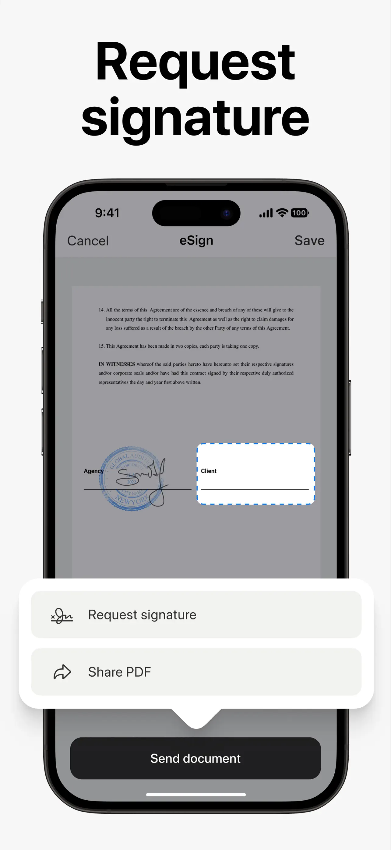 eSign App: Sign PDF Documents screenshot 7