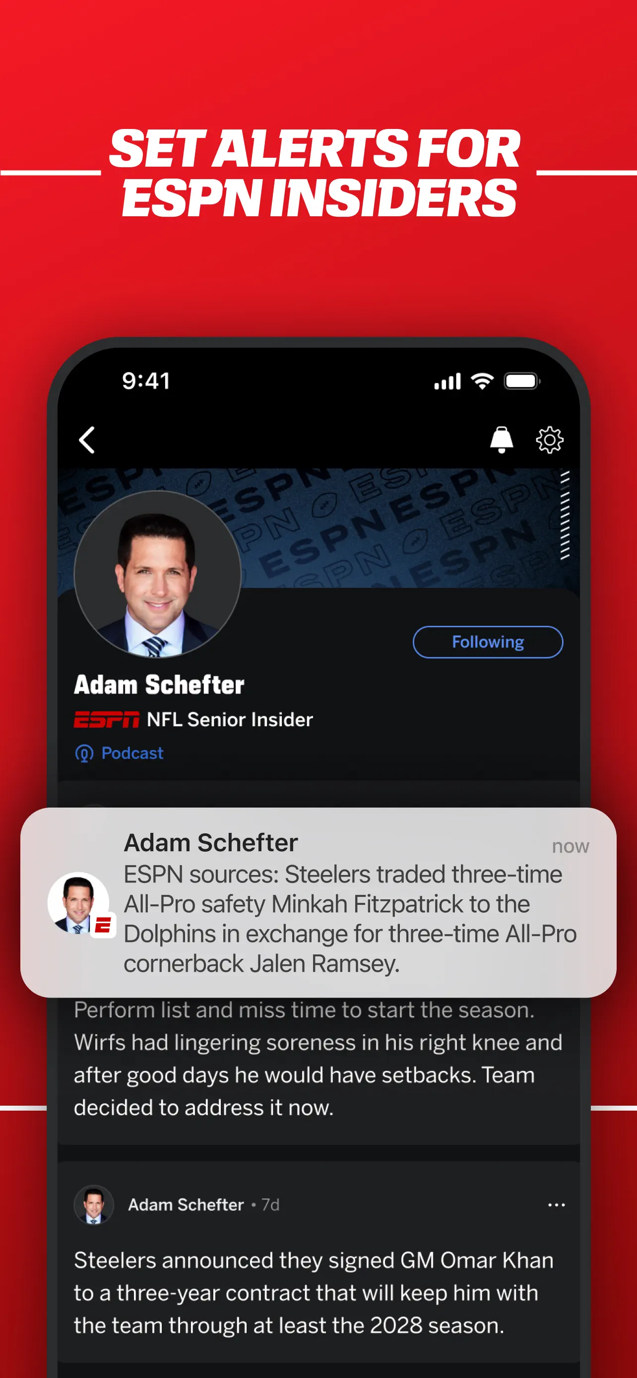 ESPN: Live Sports & Scores screenshot 9