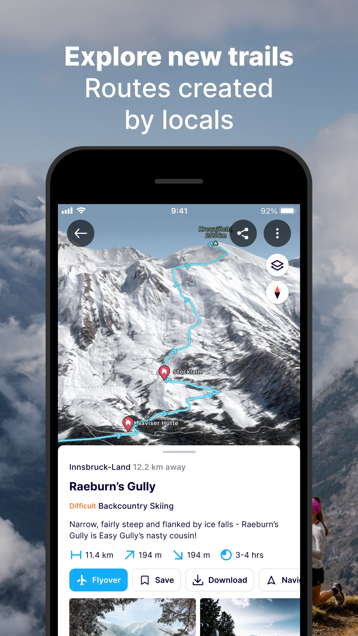FATMAP: Ski, Hike & Trail Maps screenshot