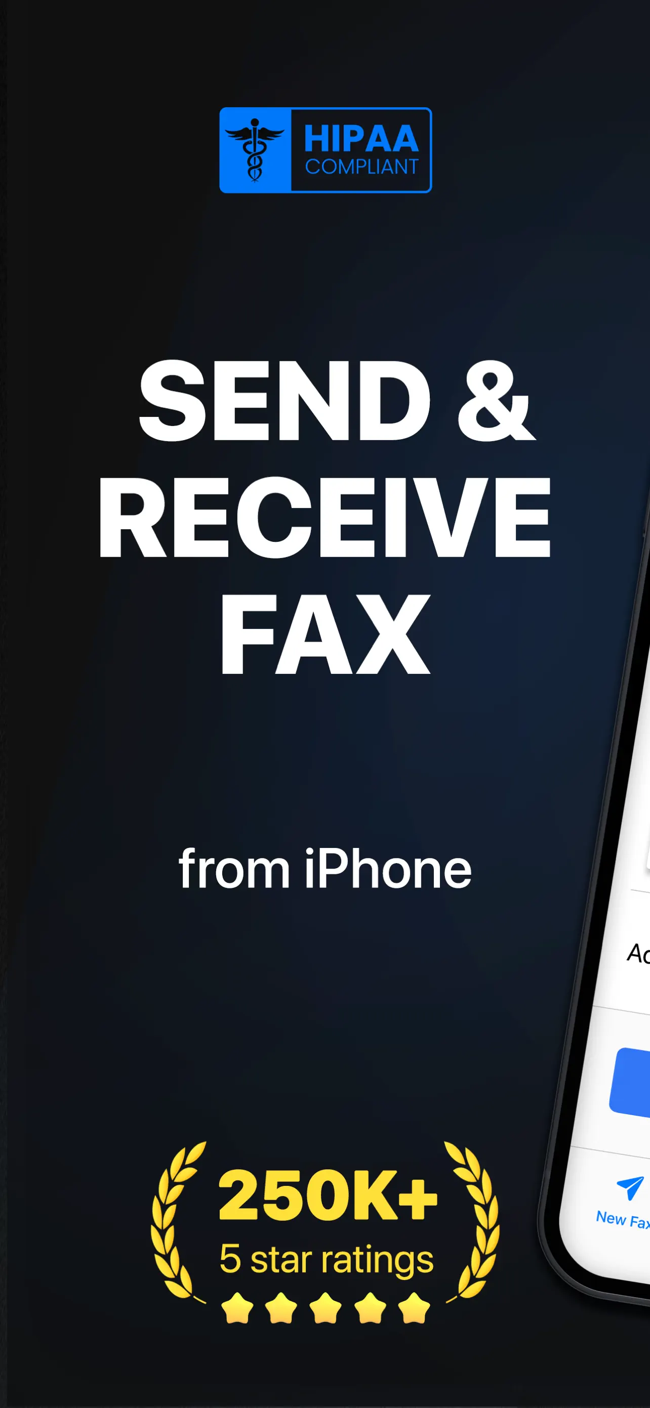 FAX from iPhone: Send Doc App screenshot