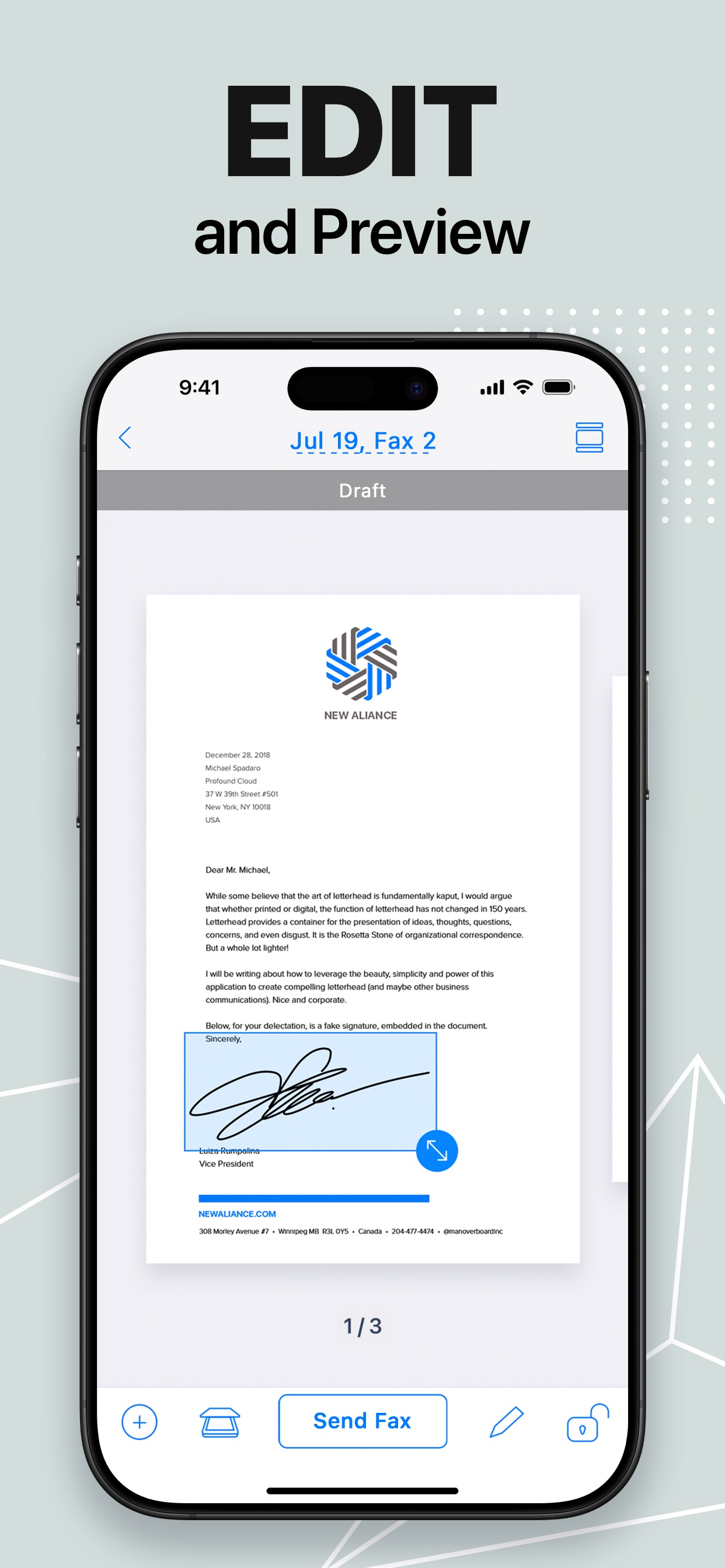 FaxFree: Send Fax From iPhone screenshot 5