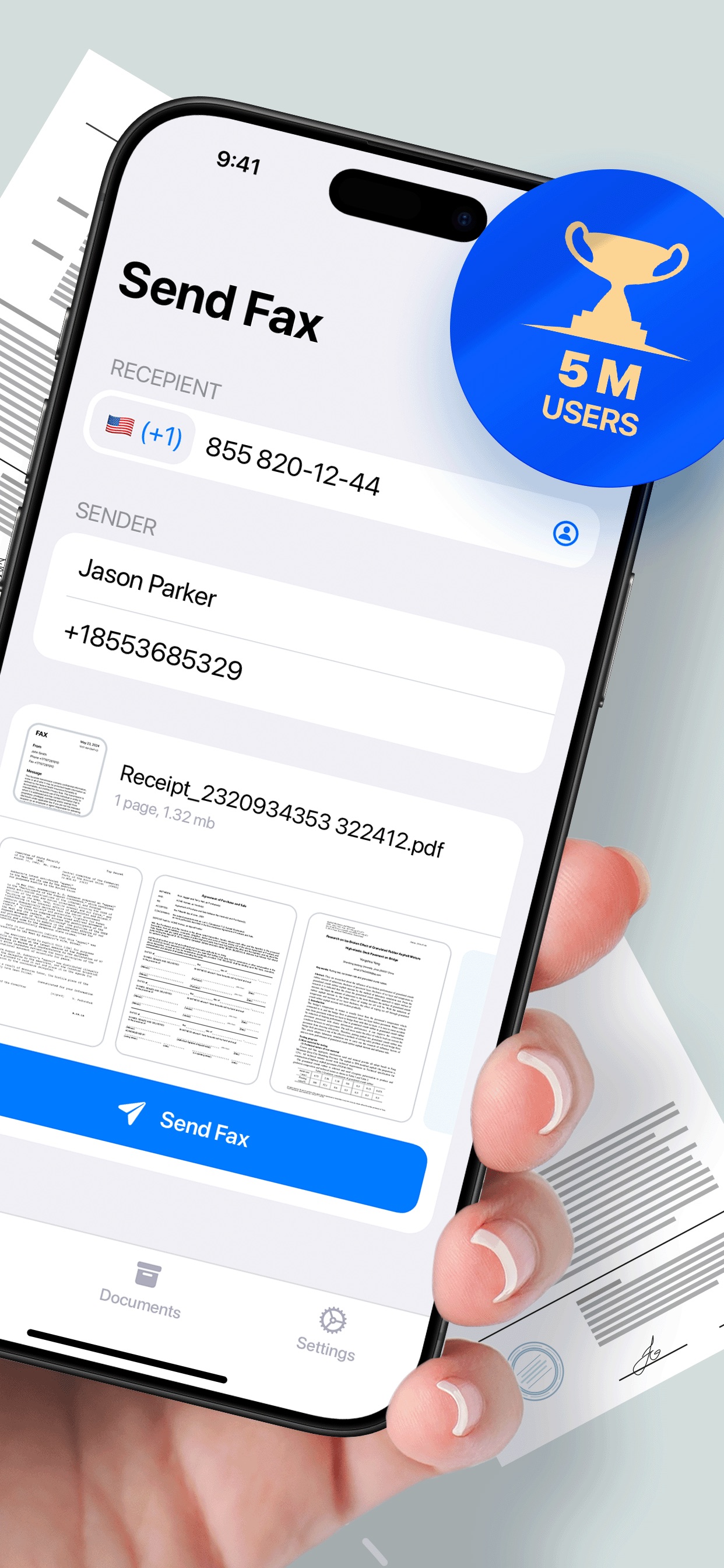FaxFree: Send Fax From iPhone screenshot 2