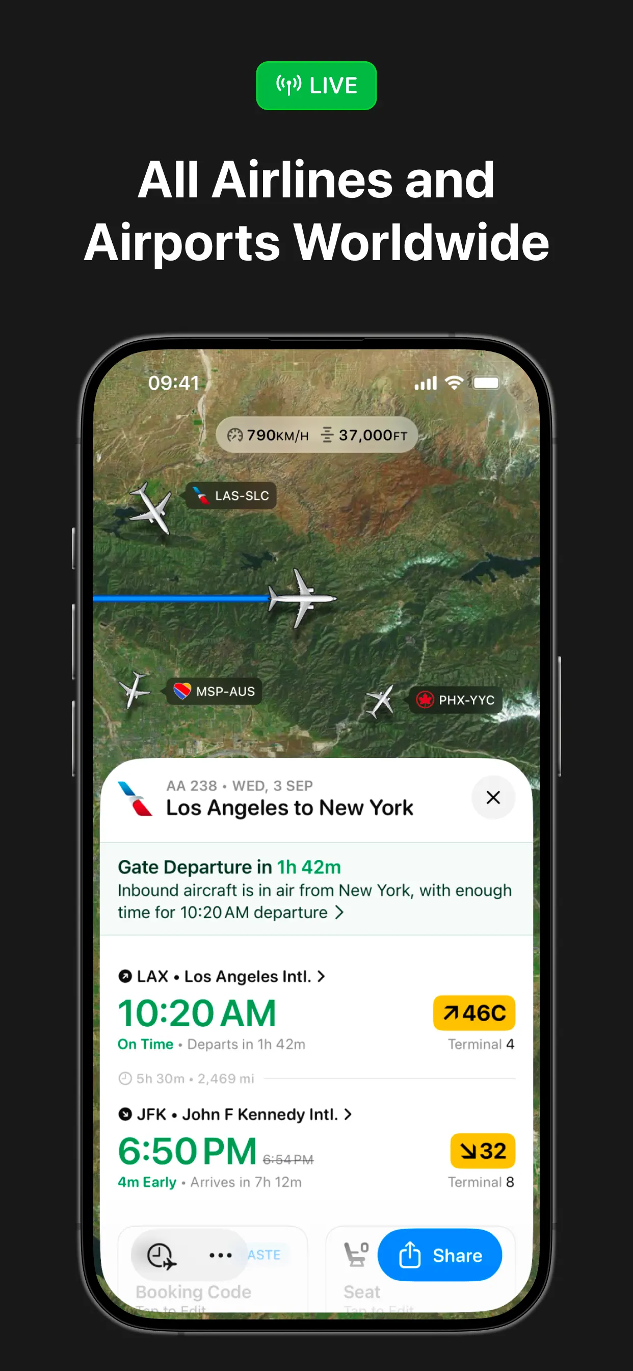 Flighty – Live Flight Tracker screenshot 8