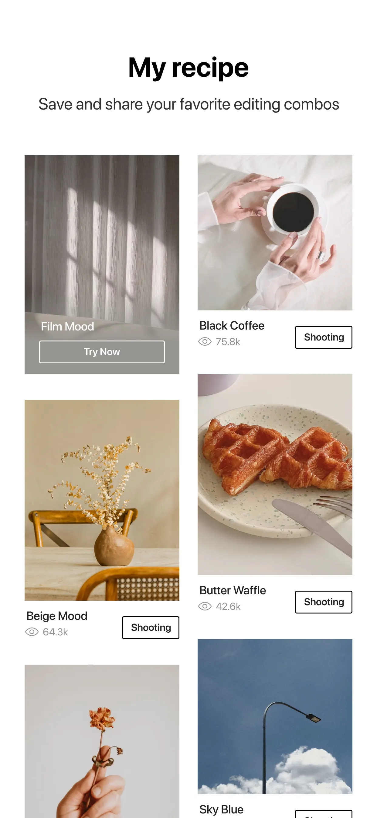 Foodie - Filter & Film Camera screenshot 3
