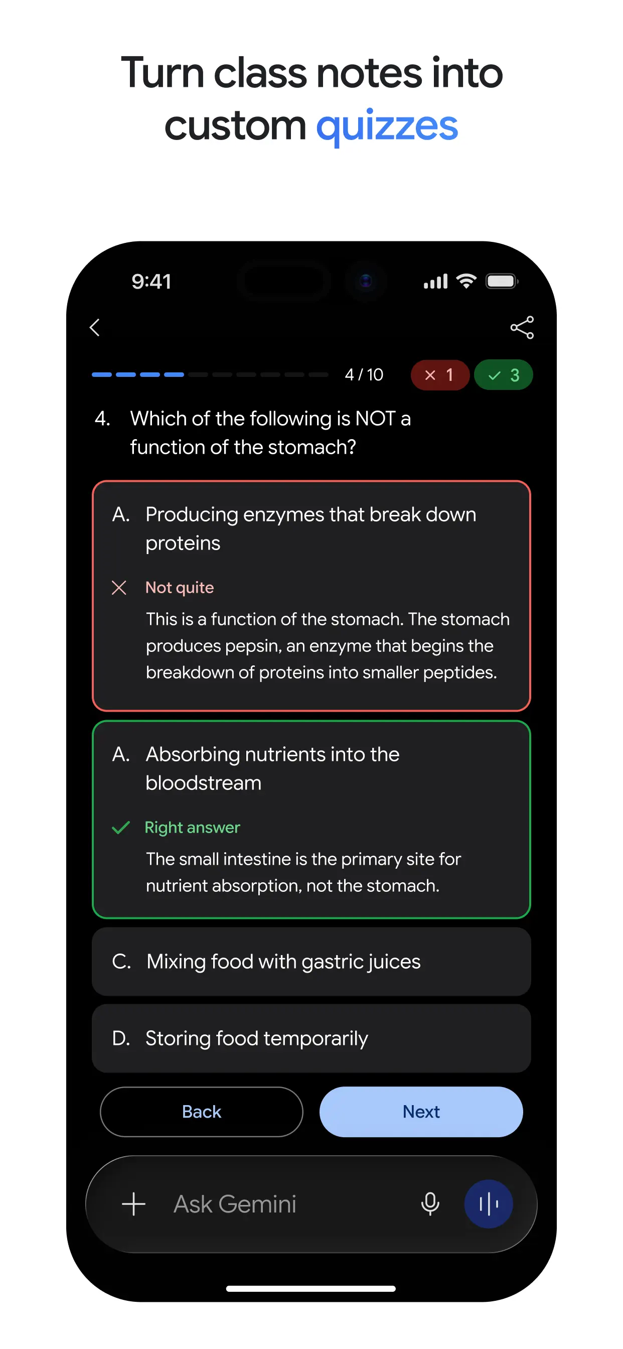 Google Gemini screenshot 8