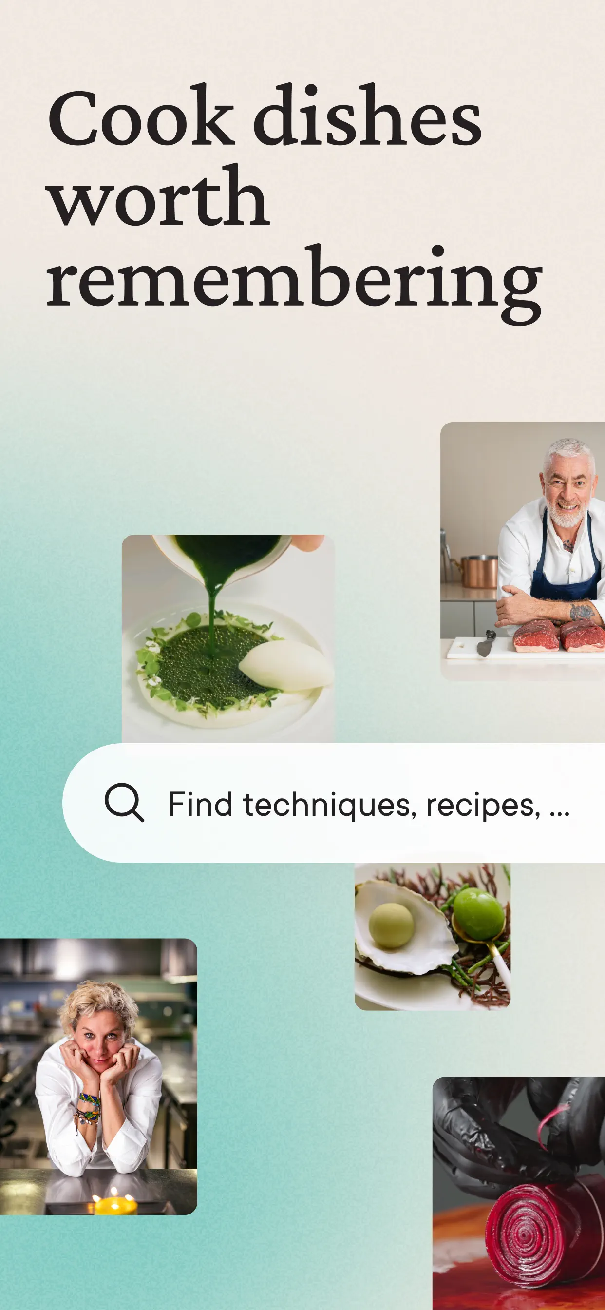 Gronda: Recipes for Chefs screenshot