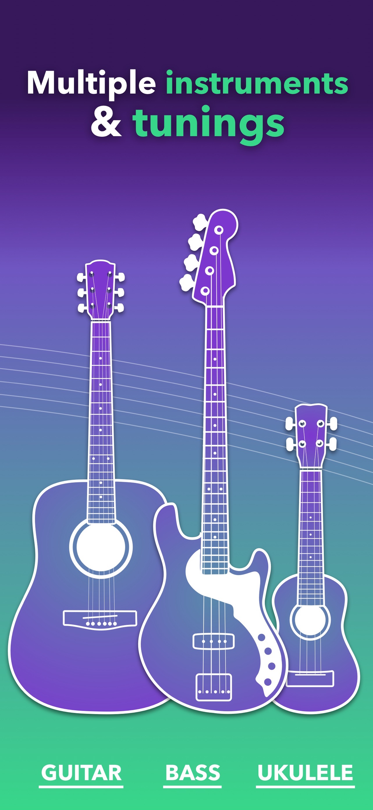 Guitar Tuner Easy tune chords screenshot 2