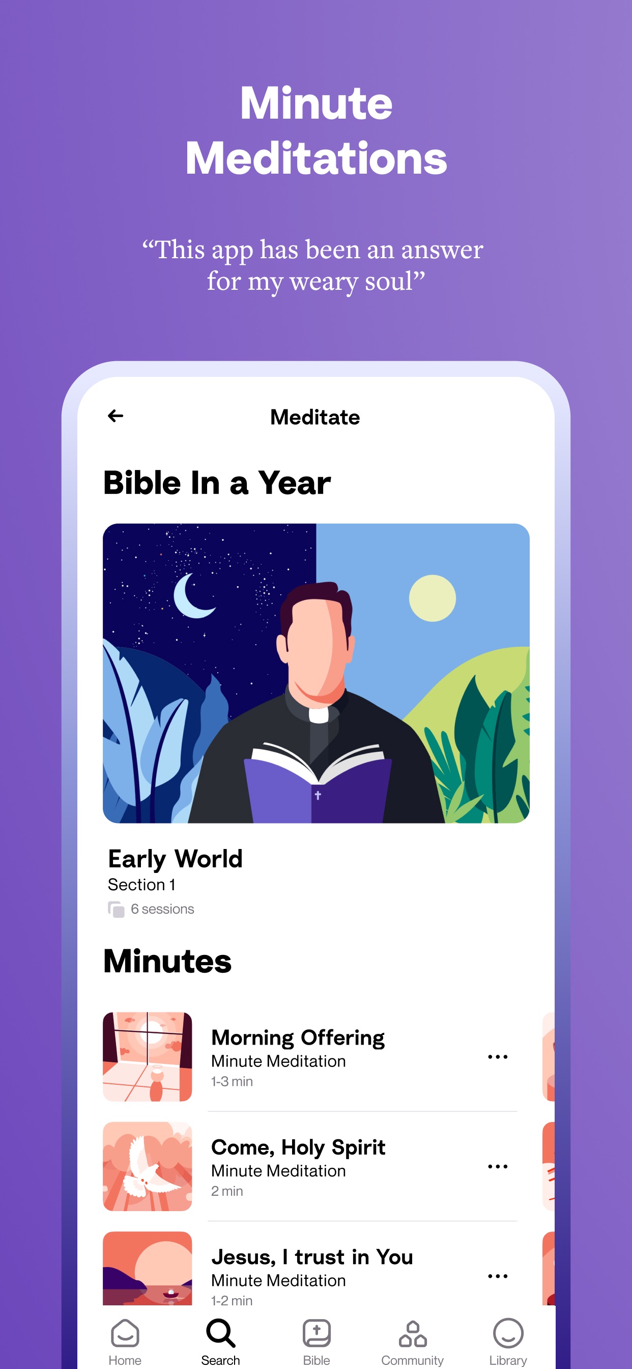 Hallow: Prayer & Meditation screenshot 6
