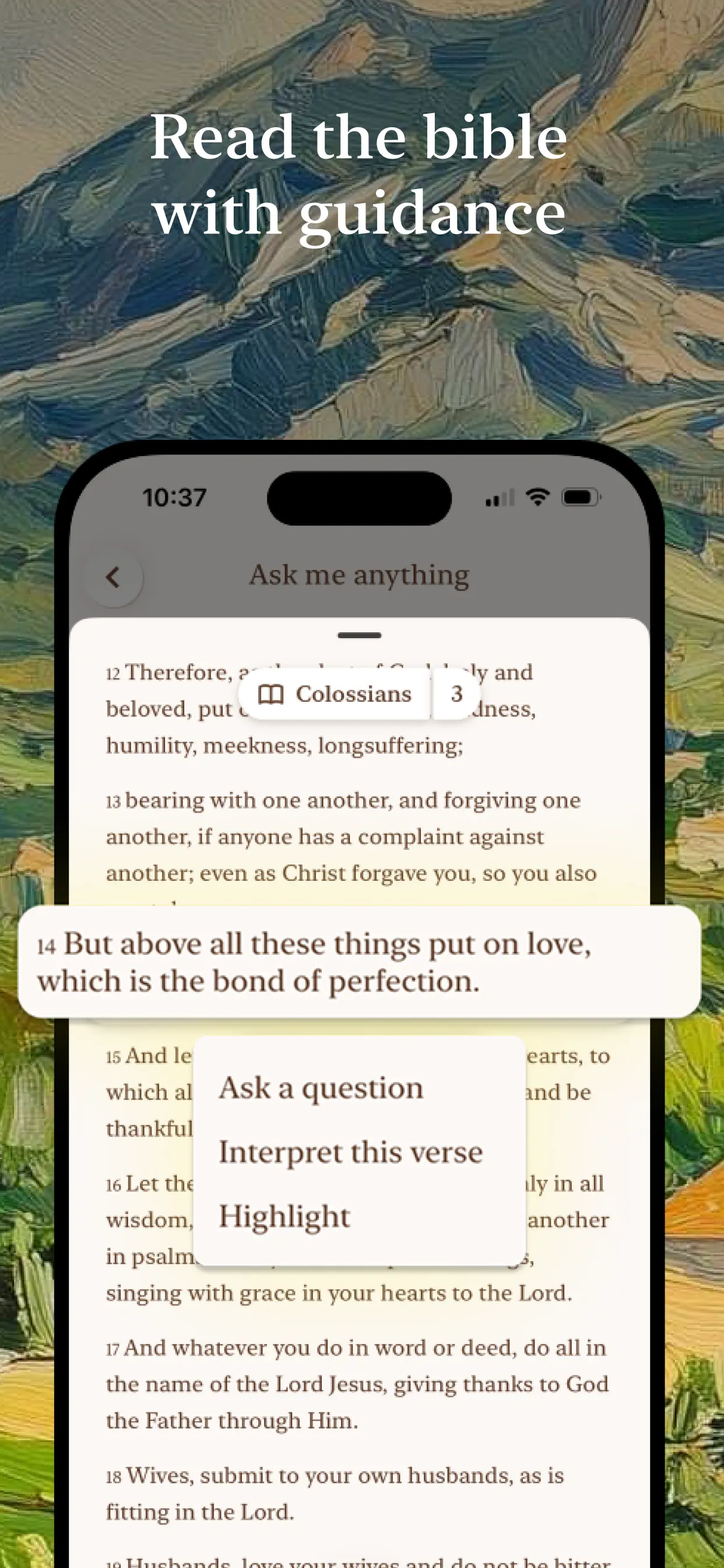 Haven - Bible Chat screenshot 3