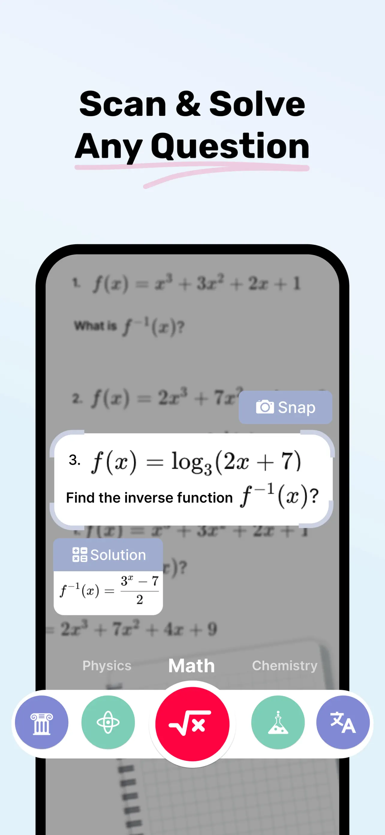Homework AI - Math & Essay App screenshot