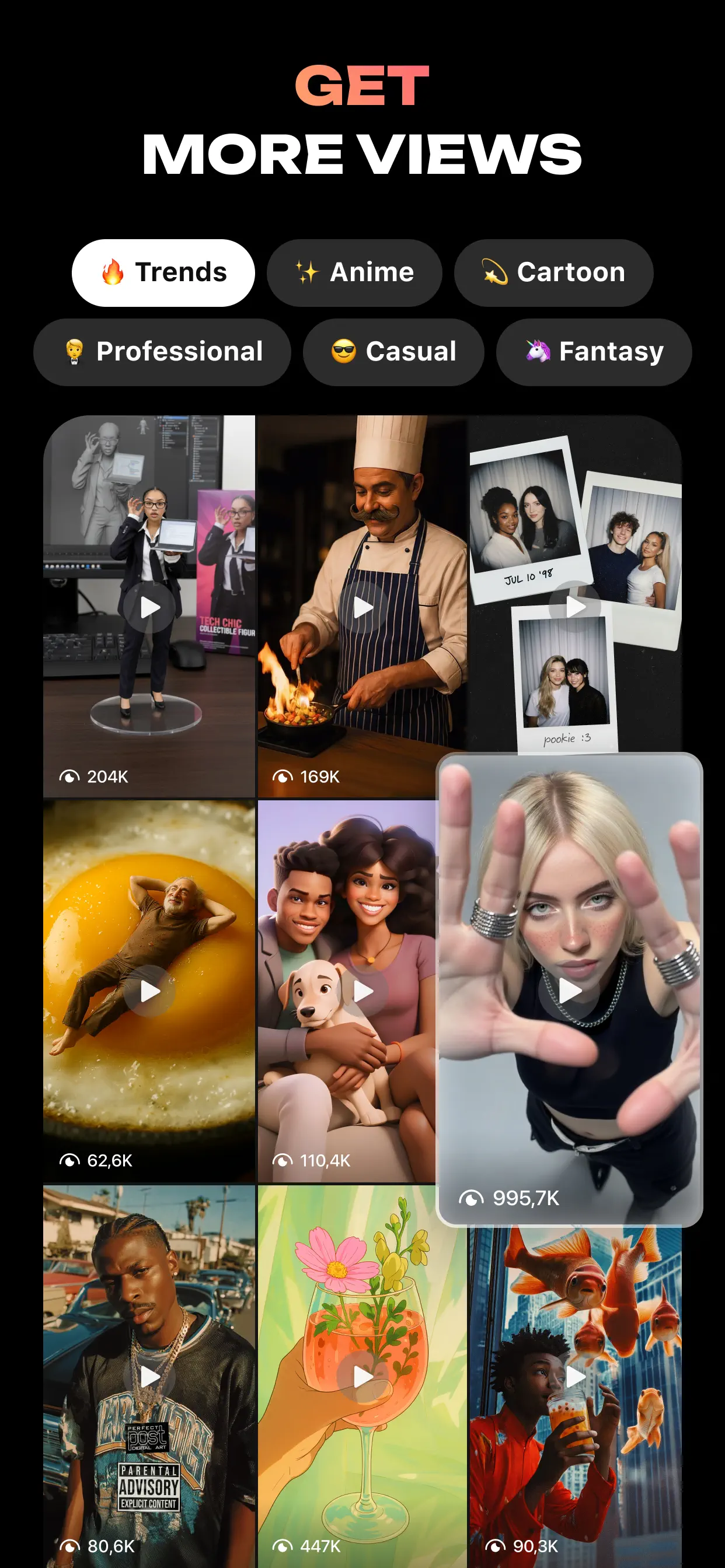 Hula AI: Trend Video Generator screenshot 6