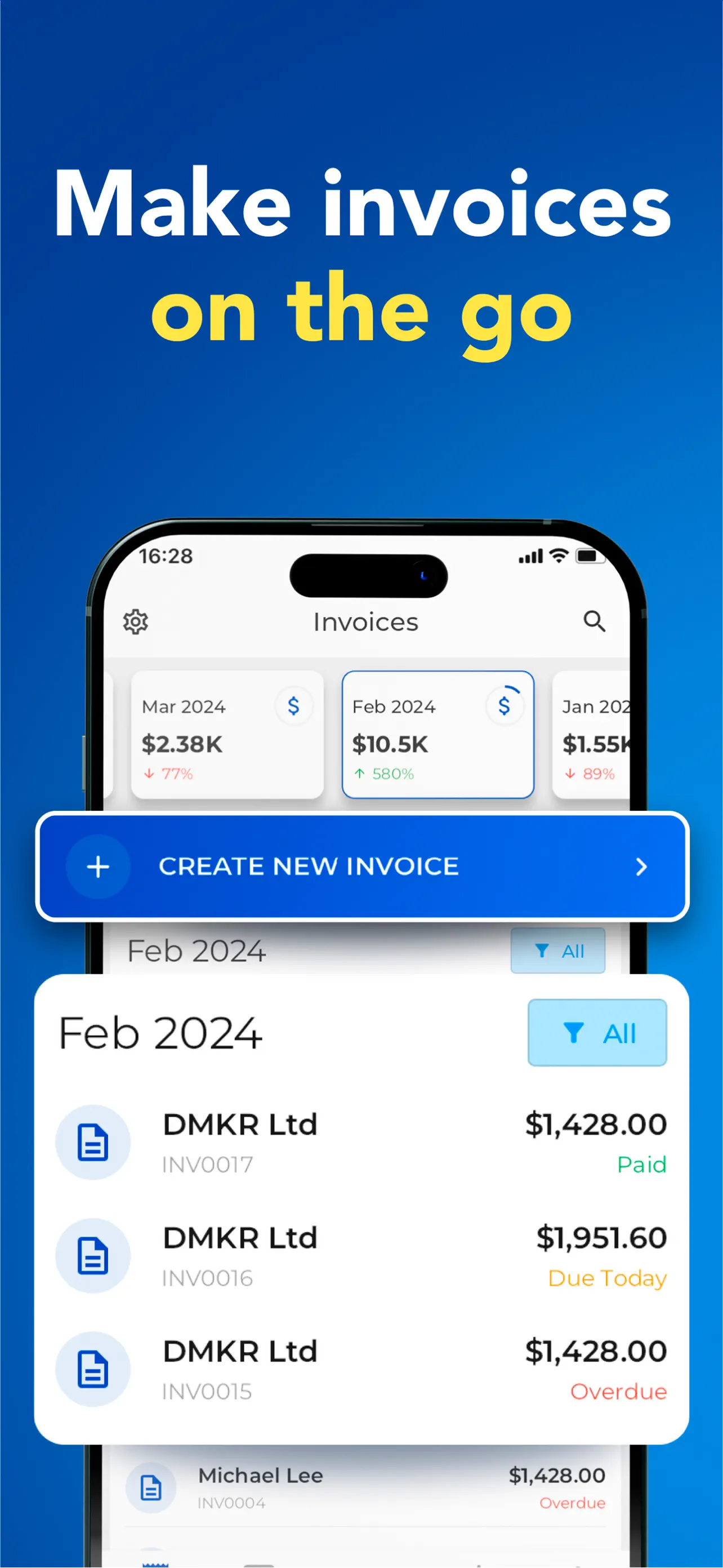 Invoice Maker - Invoice Fly screenshot 4
