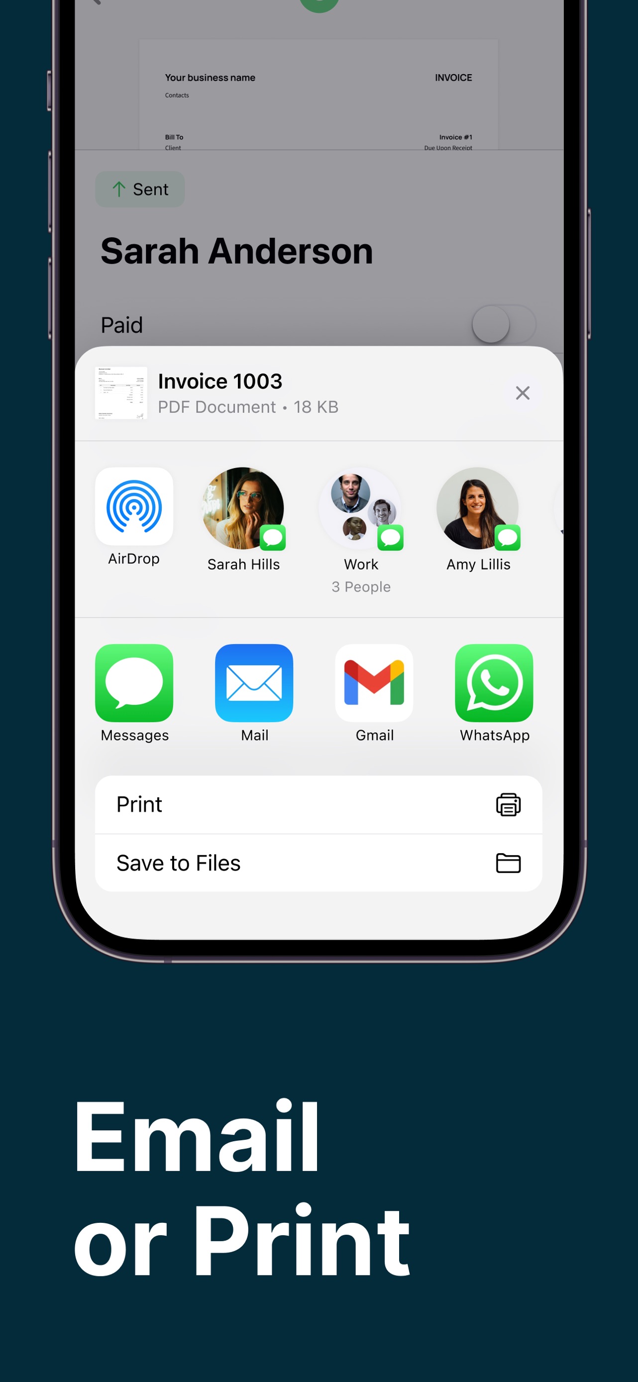 Invoice Maker ▸ Estimate App screenshot 2