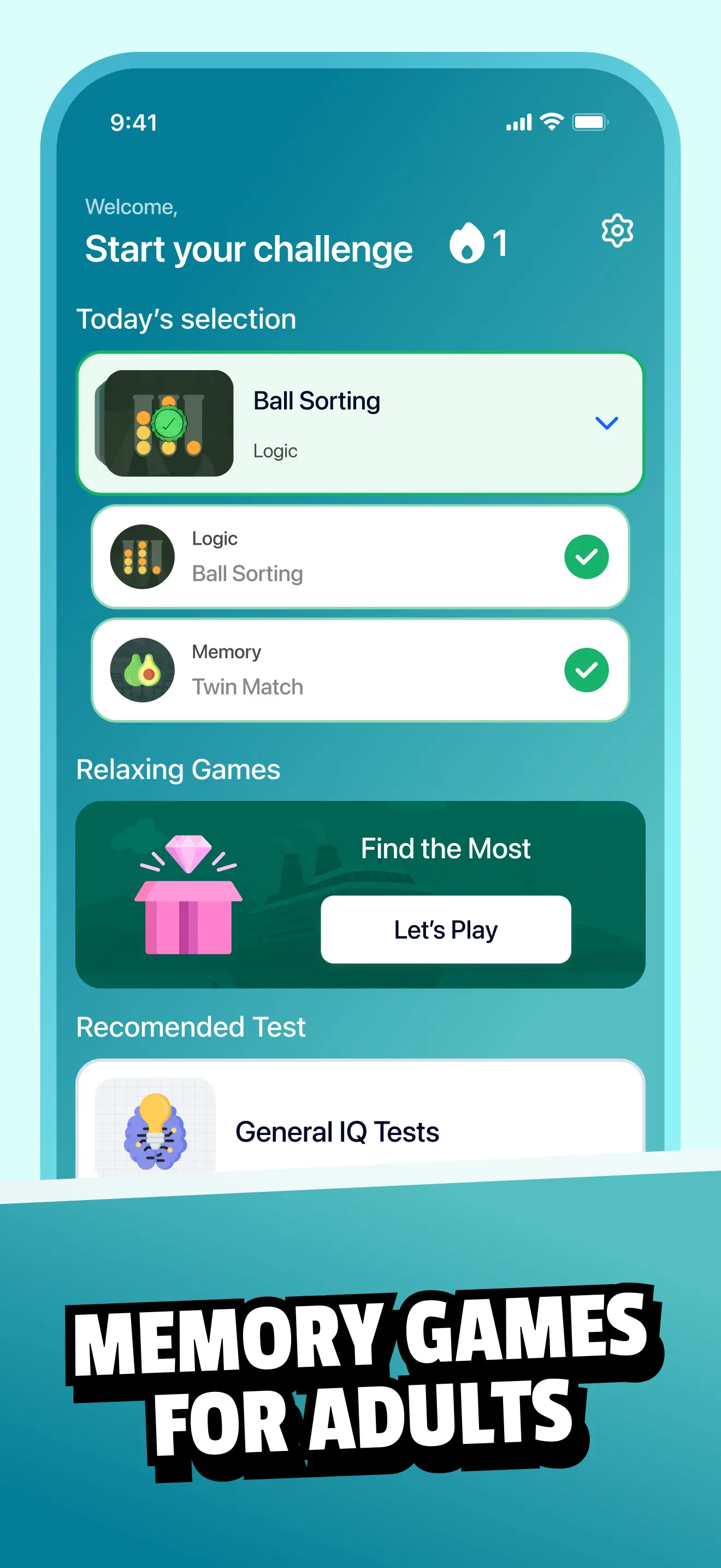 IQ Booster: Brain Games & Test screenshot 7
