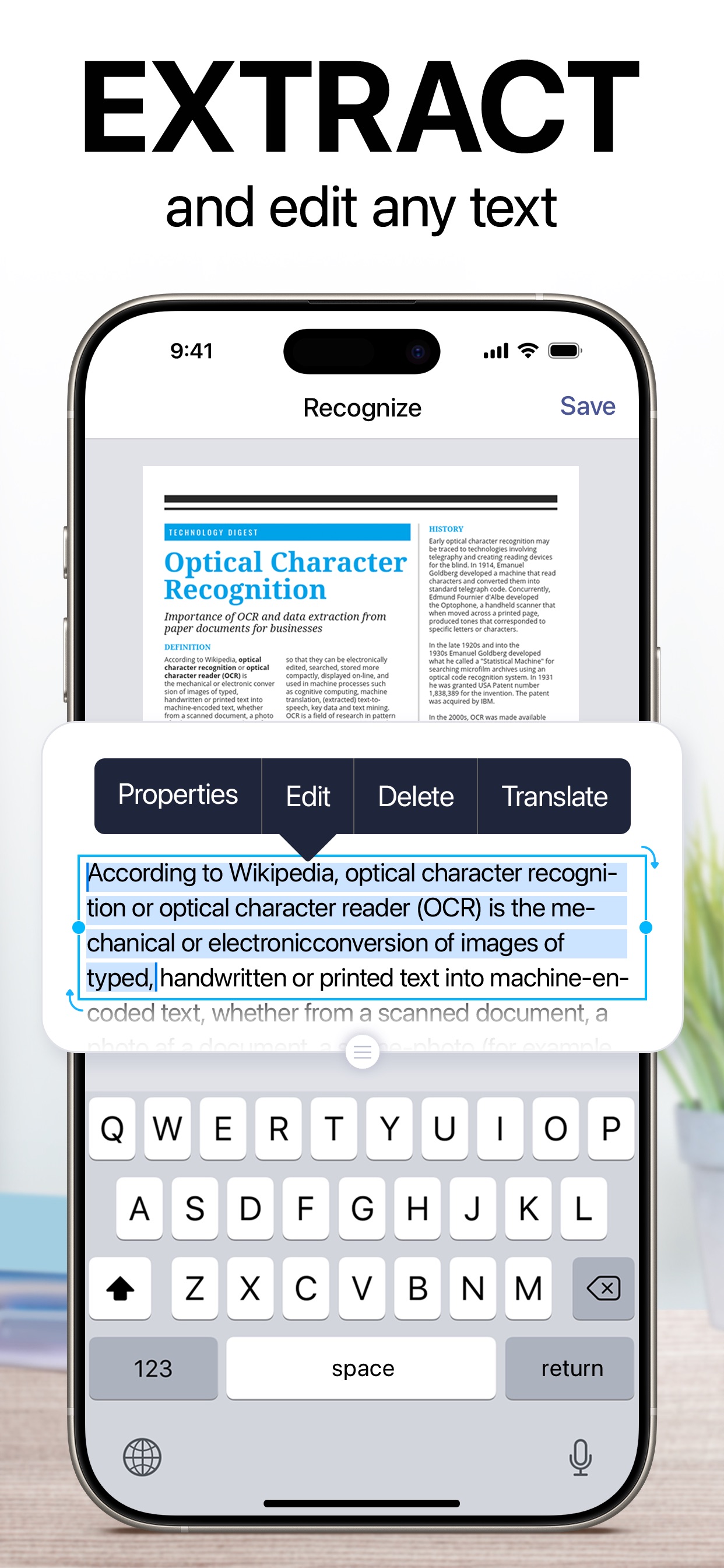 iScanner: PDF Document Scanner screenshot 7