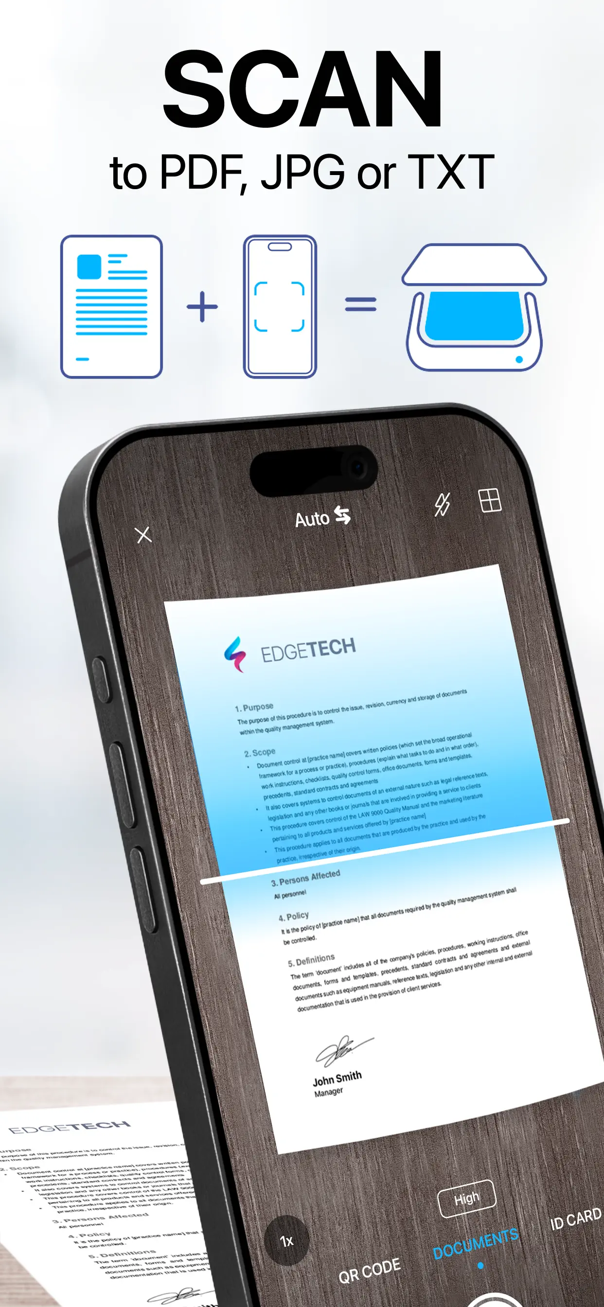 iScanner: PDF Document Scanner screenshot