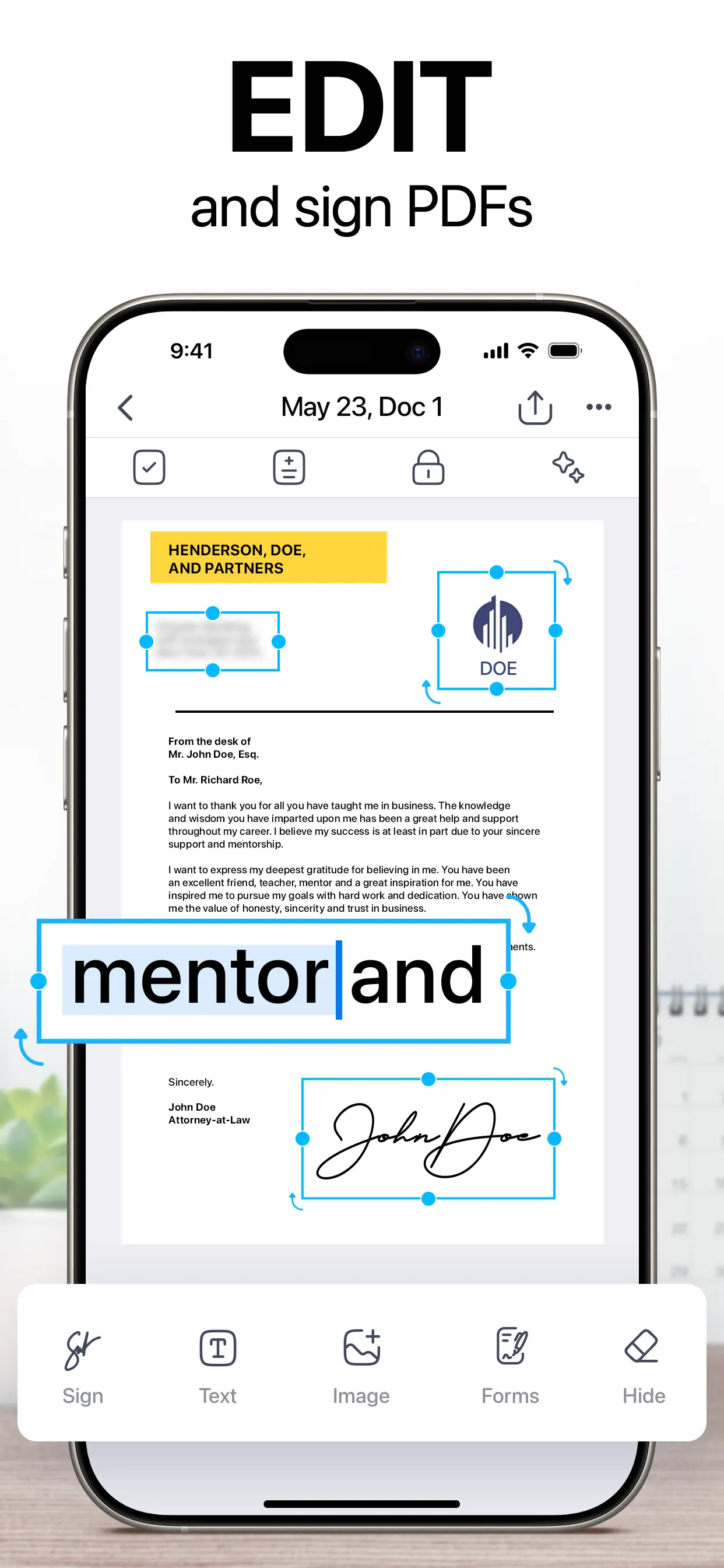 iScanner: PDF Document Scanner screenshot 3