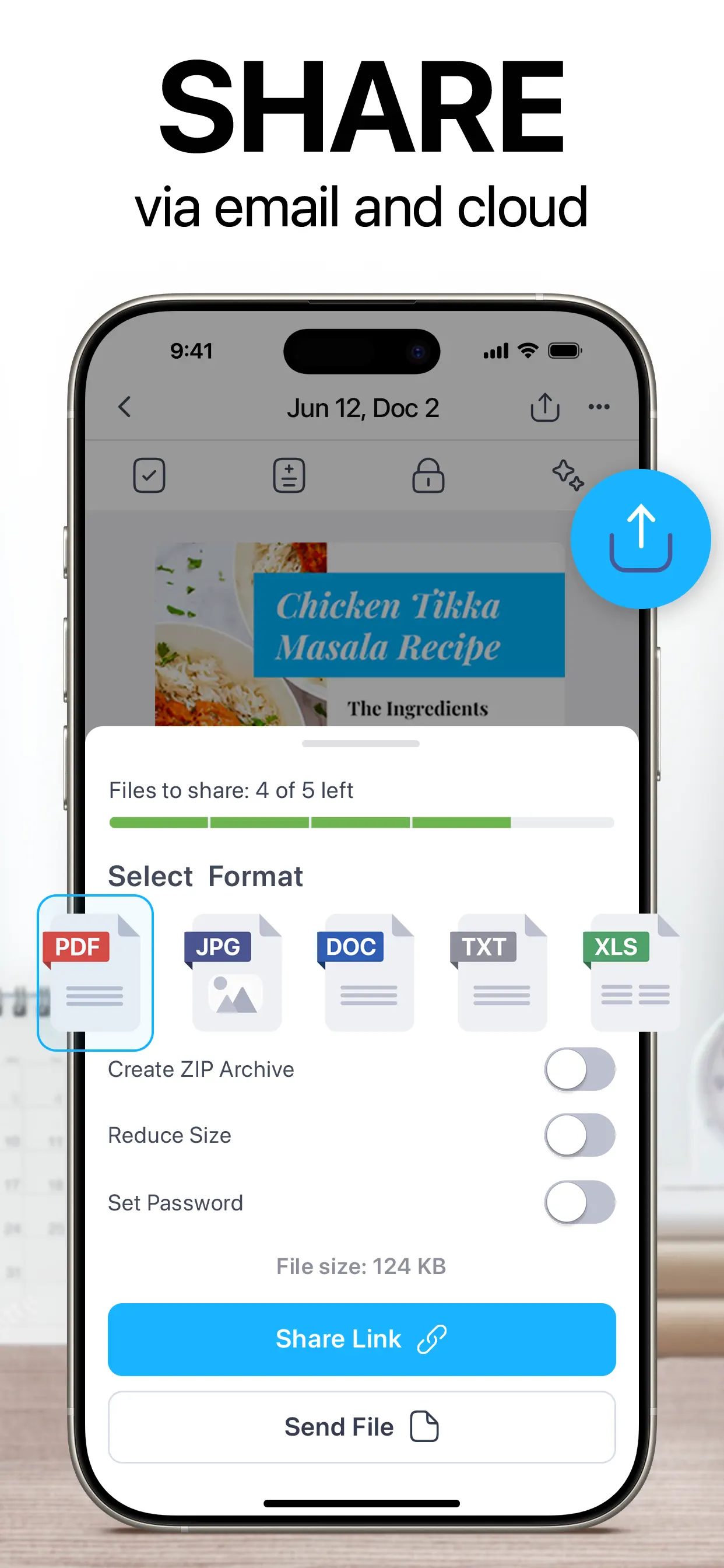 iScanner: PDF Document Scanner screenshot 4