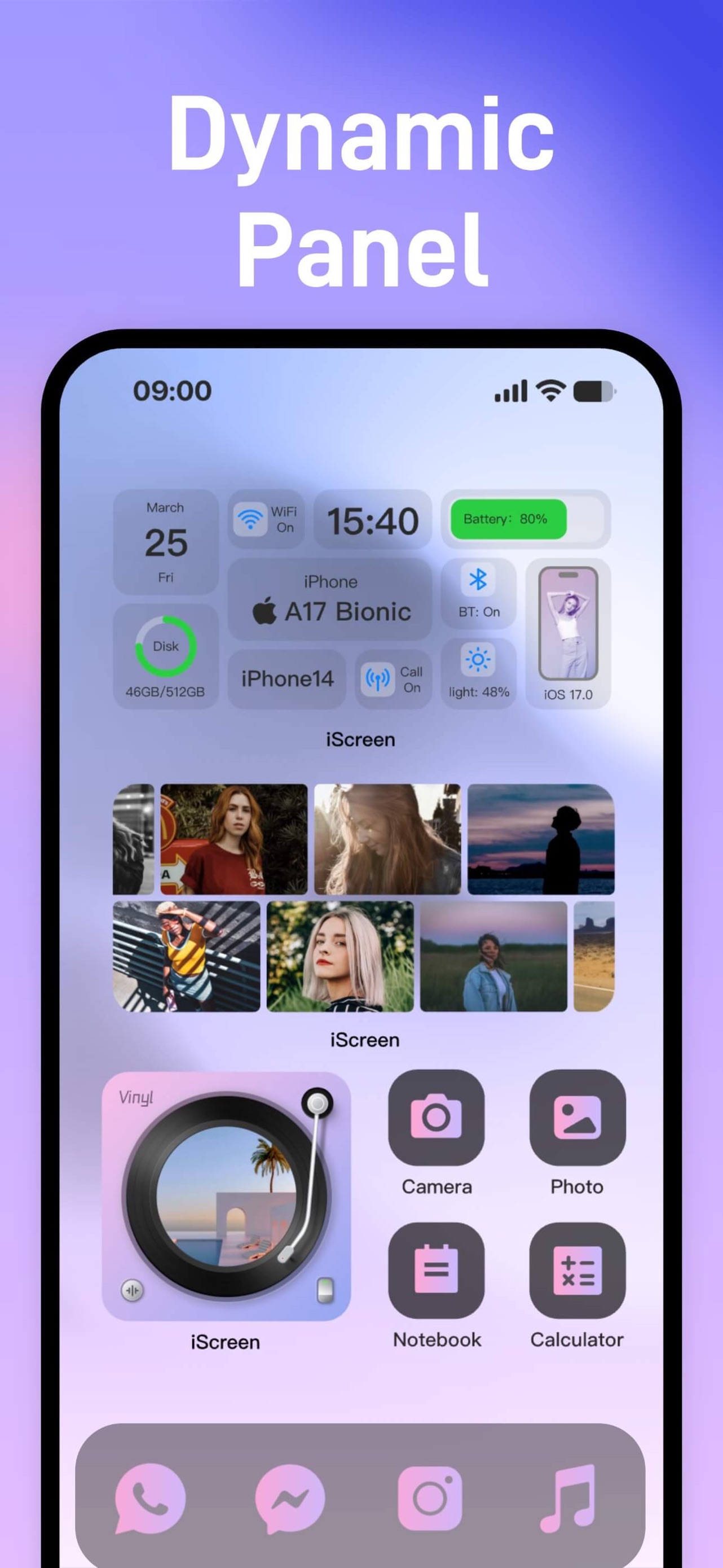 iScreen - Widgets & Wallpaper screenshot 3