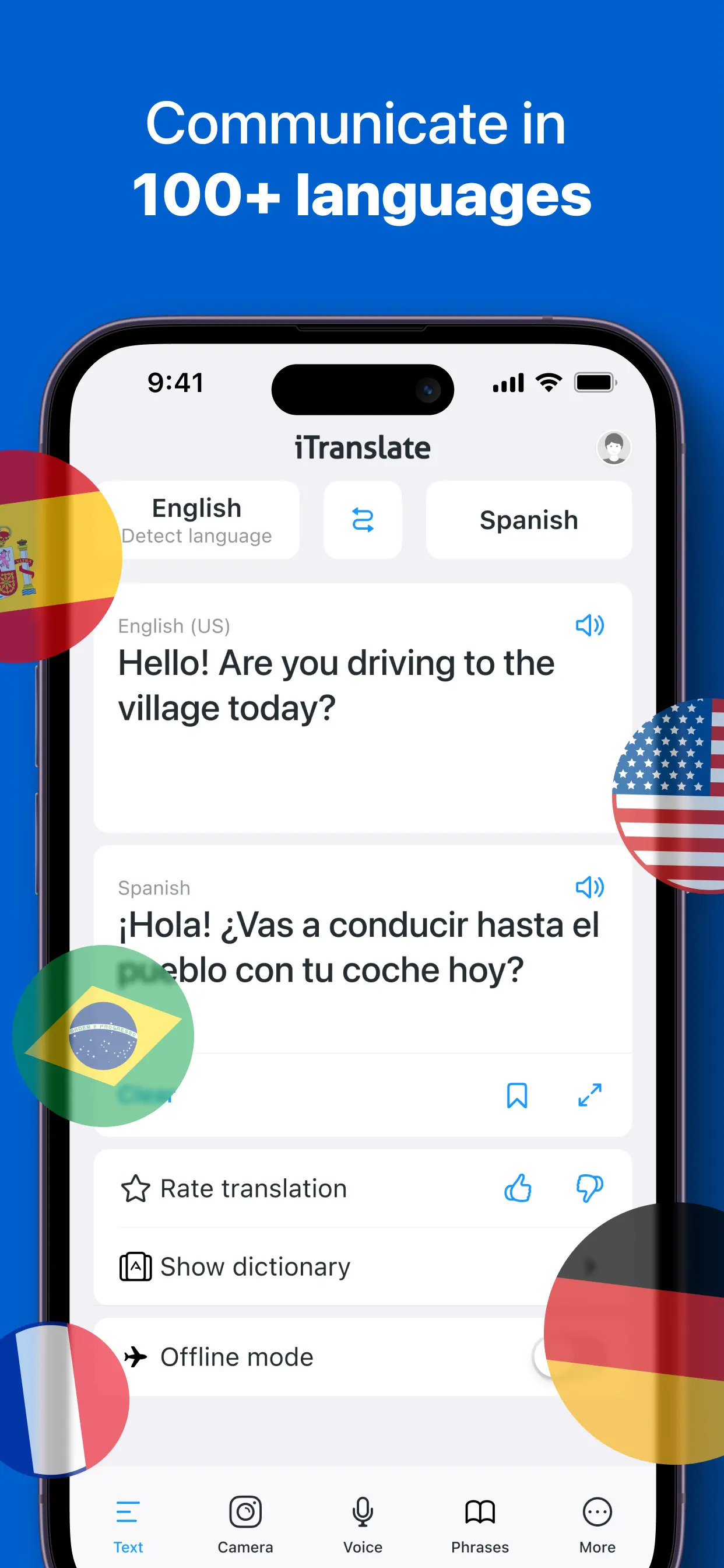 iTranslate Translator screenshot