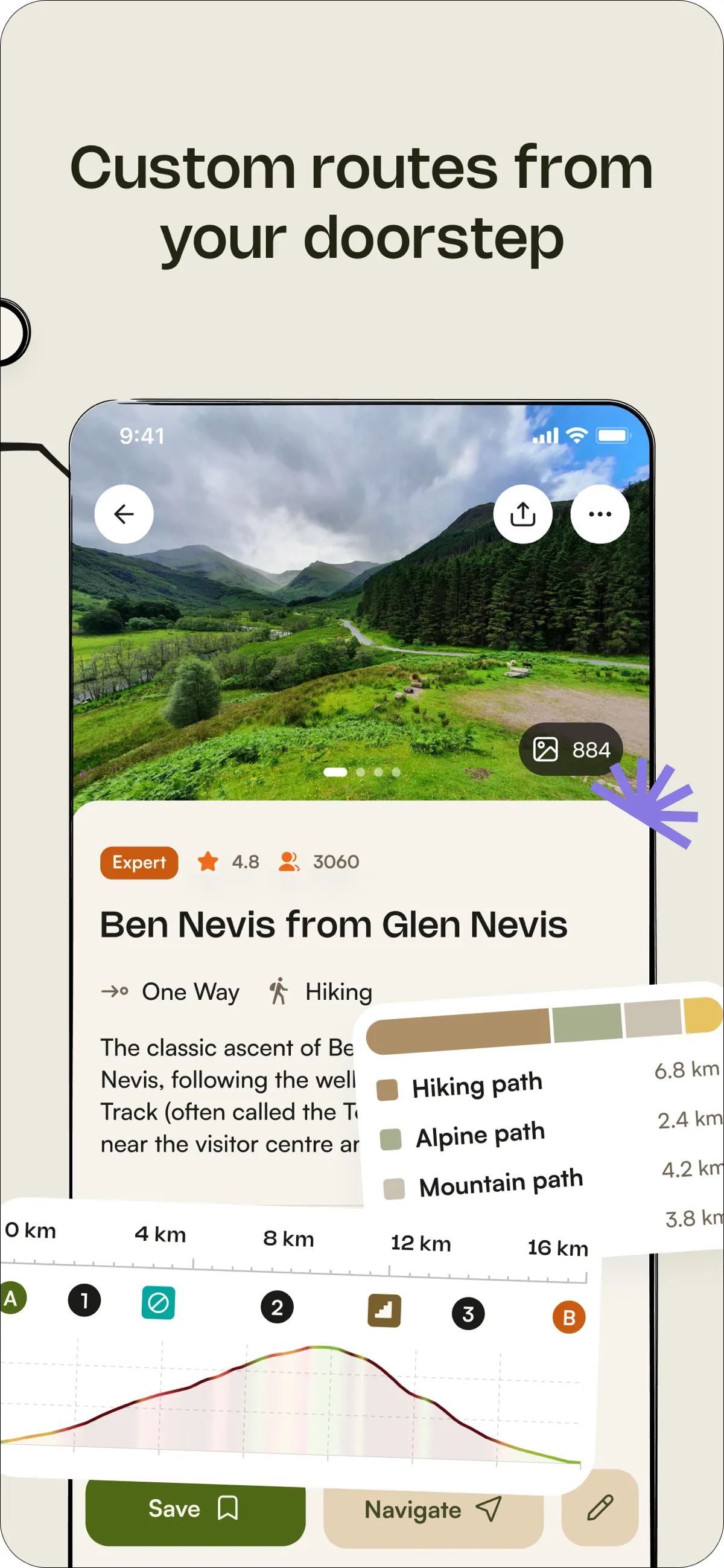 komoot - hike, bike & run screenshot 2