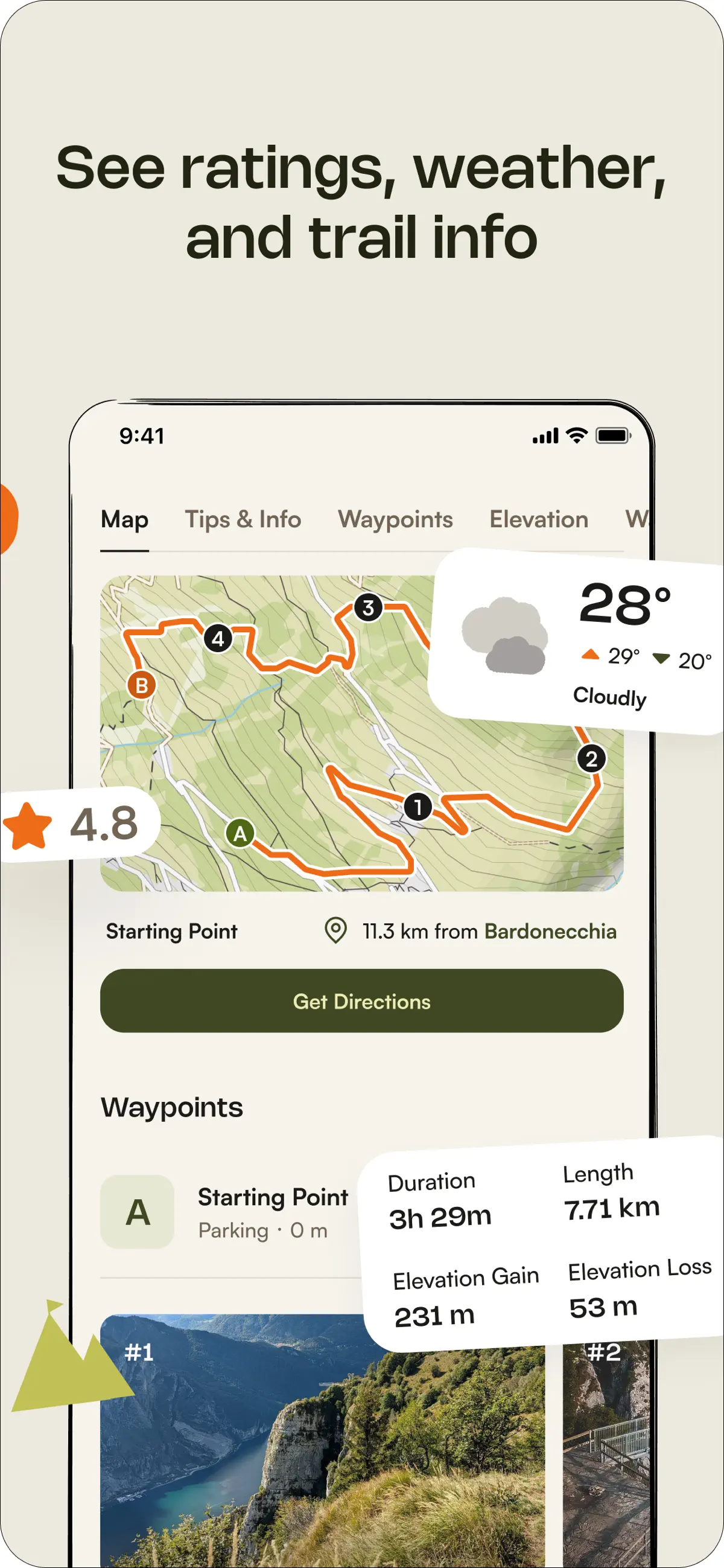 komoot - hike, bike & run screenshot 4